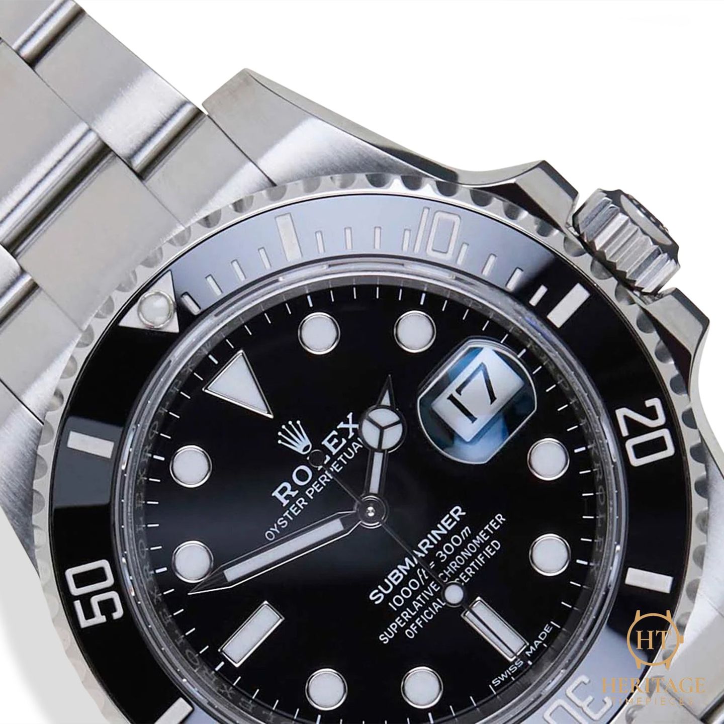 Rolex Submariner Date 116610LN (2020) - Zwart wijzerplaat 40mm Staal (5/8)