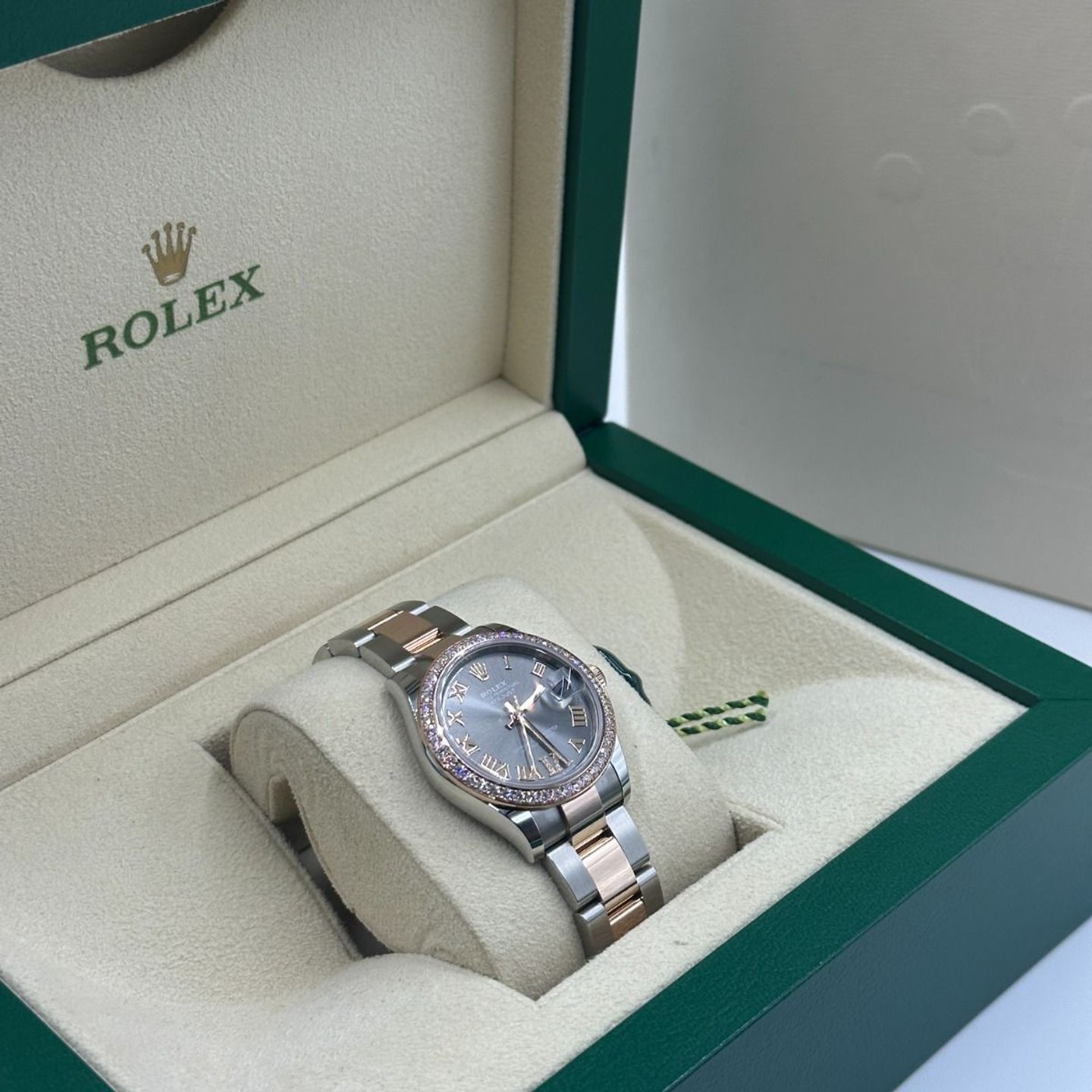 Rolex Datejust 31 278381RBR (2024) - Zwart wijzerplaat 31mm Staal (3/8)