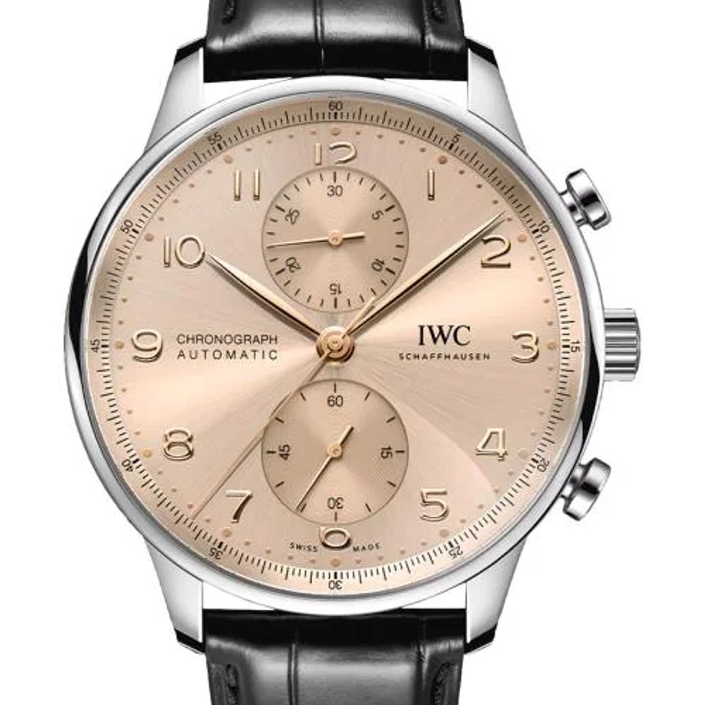 IWC Portuguese Chronograph IW371624 (2026) - Grey dial 41 mm Steel case (1/1)