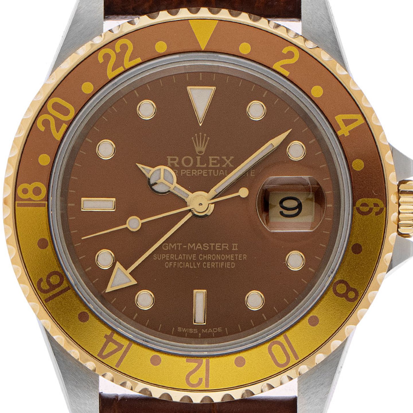 Rolex GMT-Master II 16713 (2005) - 40 mm Gold/Steel case (1/8)