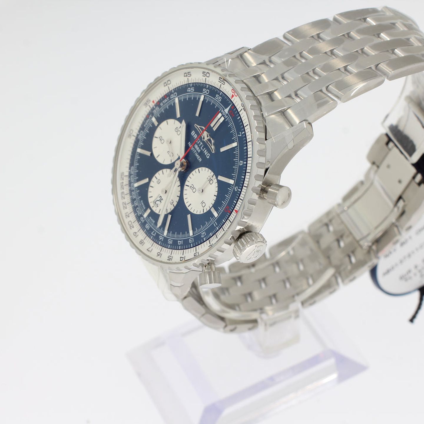 Breitling Navitimer 01 (46 MM) AB0137211C1A1 (2024) - Blauw wijzerplaat 46mm Staal (2/4)