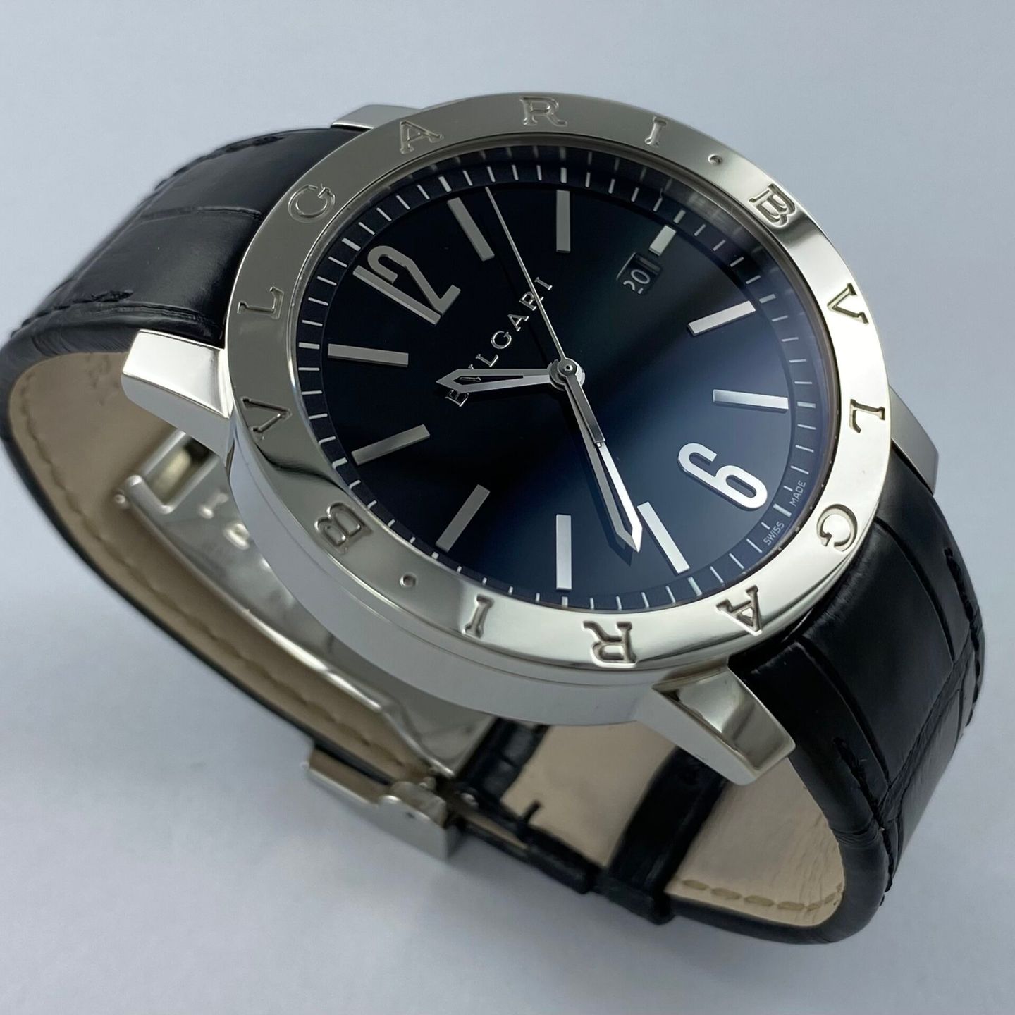 Bulgari Bulgari BB41BSLD (2024) - Zwart wijzerplaat 41mm Staal (3/6)