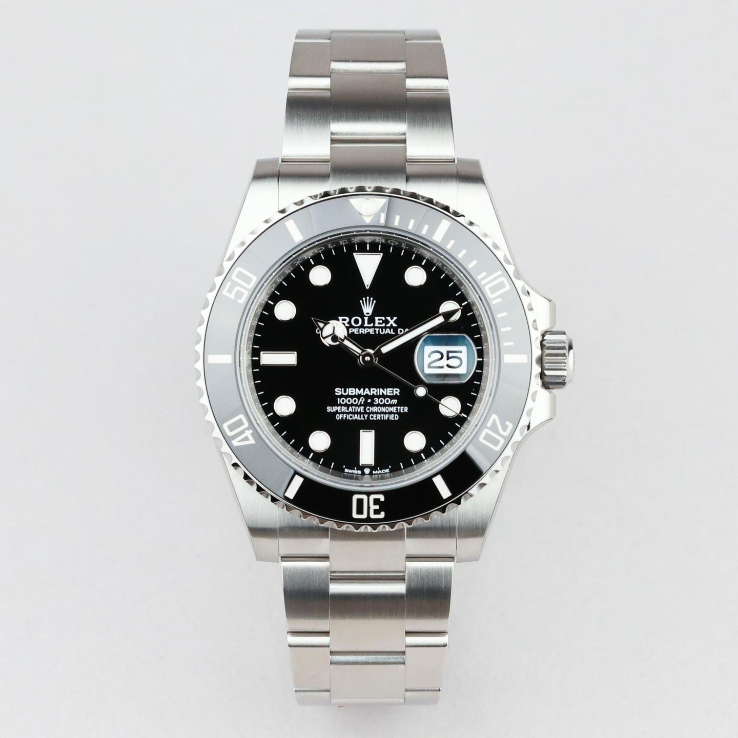 Rolex Submariner Date 126610LN (2026) - Zwart wijzerplaat 41mm Staal (1/8)