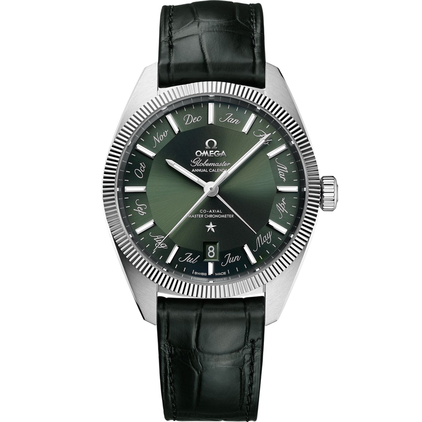 Omega Globemaster 130.33.41.22.10.001 (2025) - Groen wijzerplaat 41mm Staal (1/1)