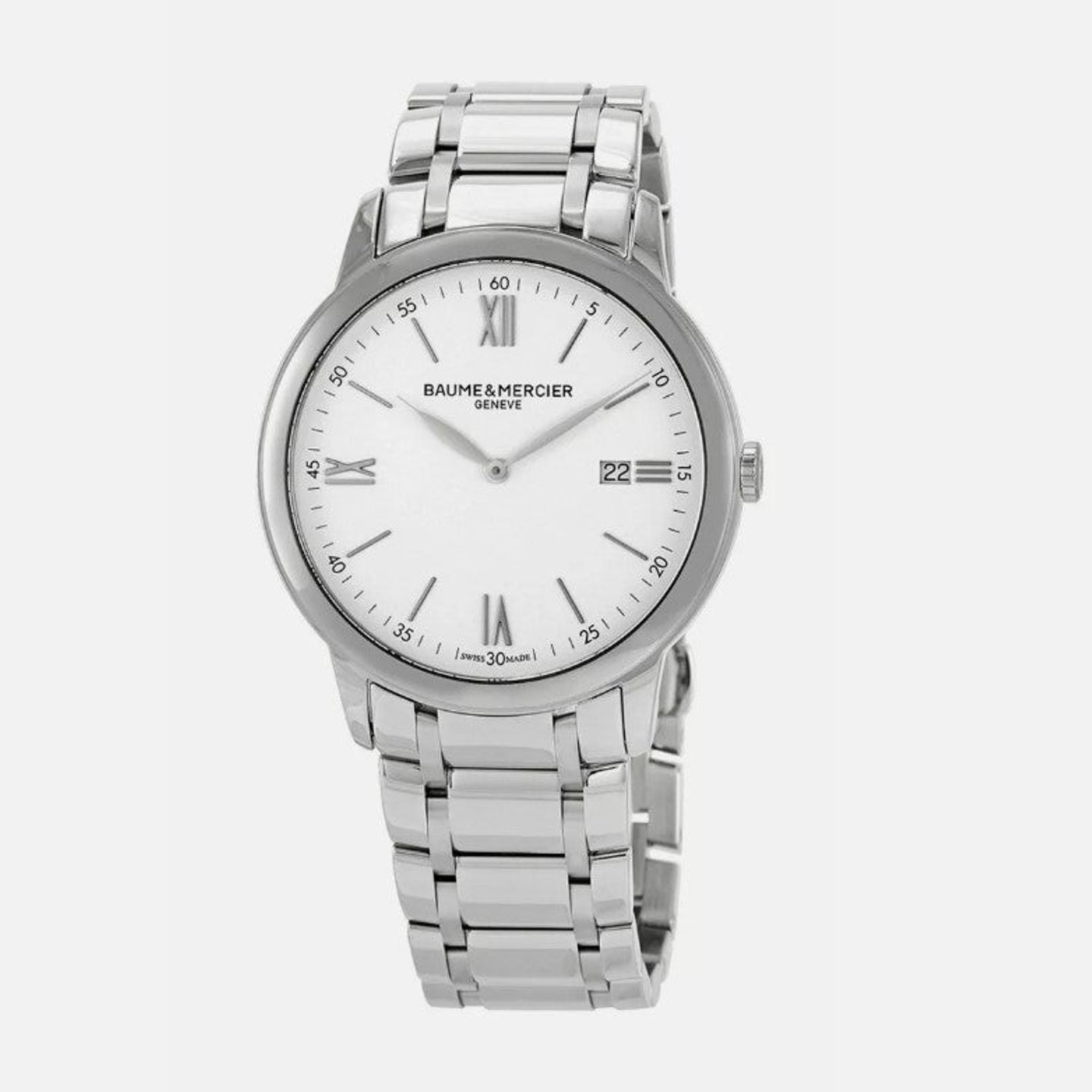 Baume & Mercier Classima M0A10526 (2025) - Zilver wijzerplaat 42mm Staal (1/1)