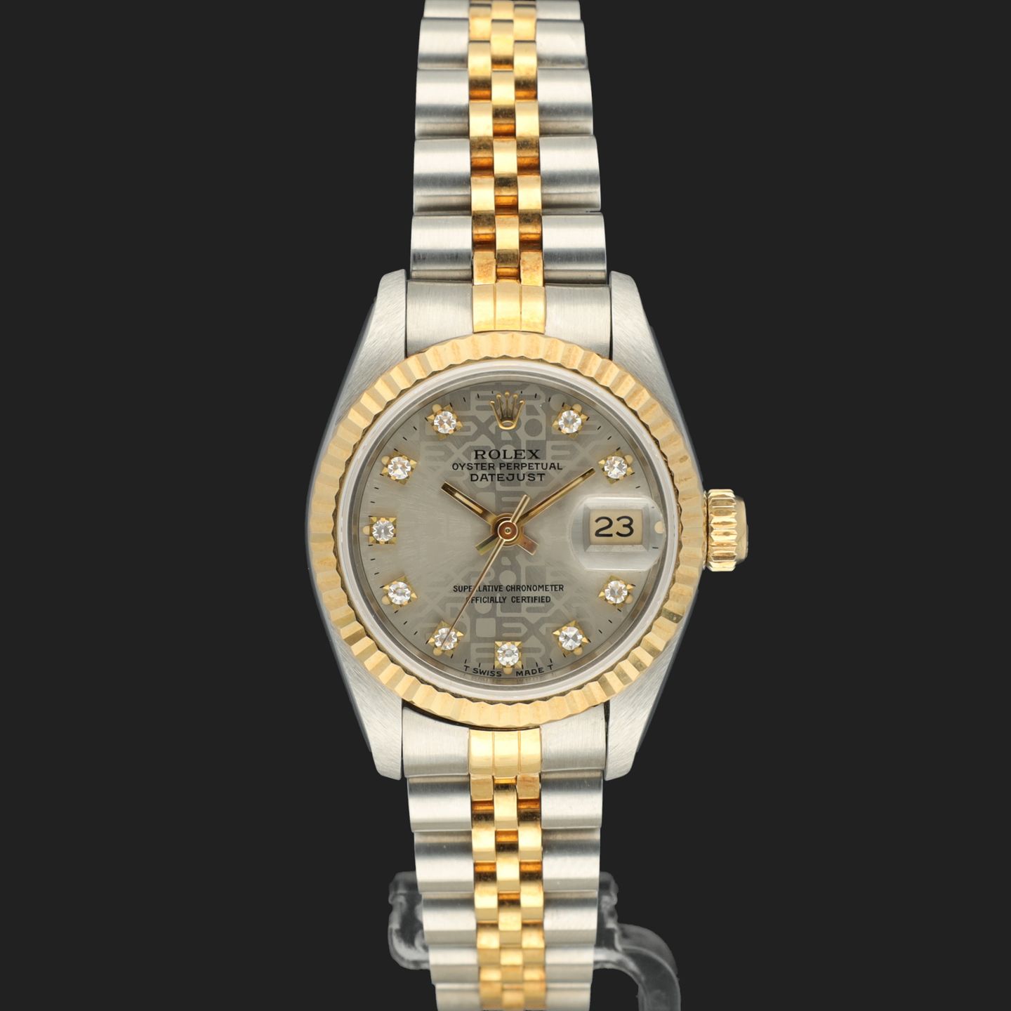 Rolex Lady-Datejust 69173 (1993) - 26mm Goud/Staal (3/7)