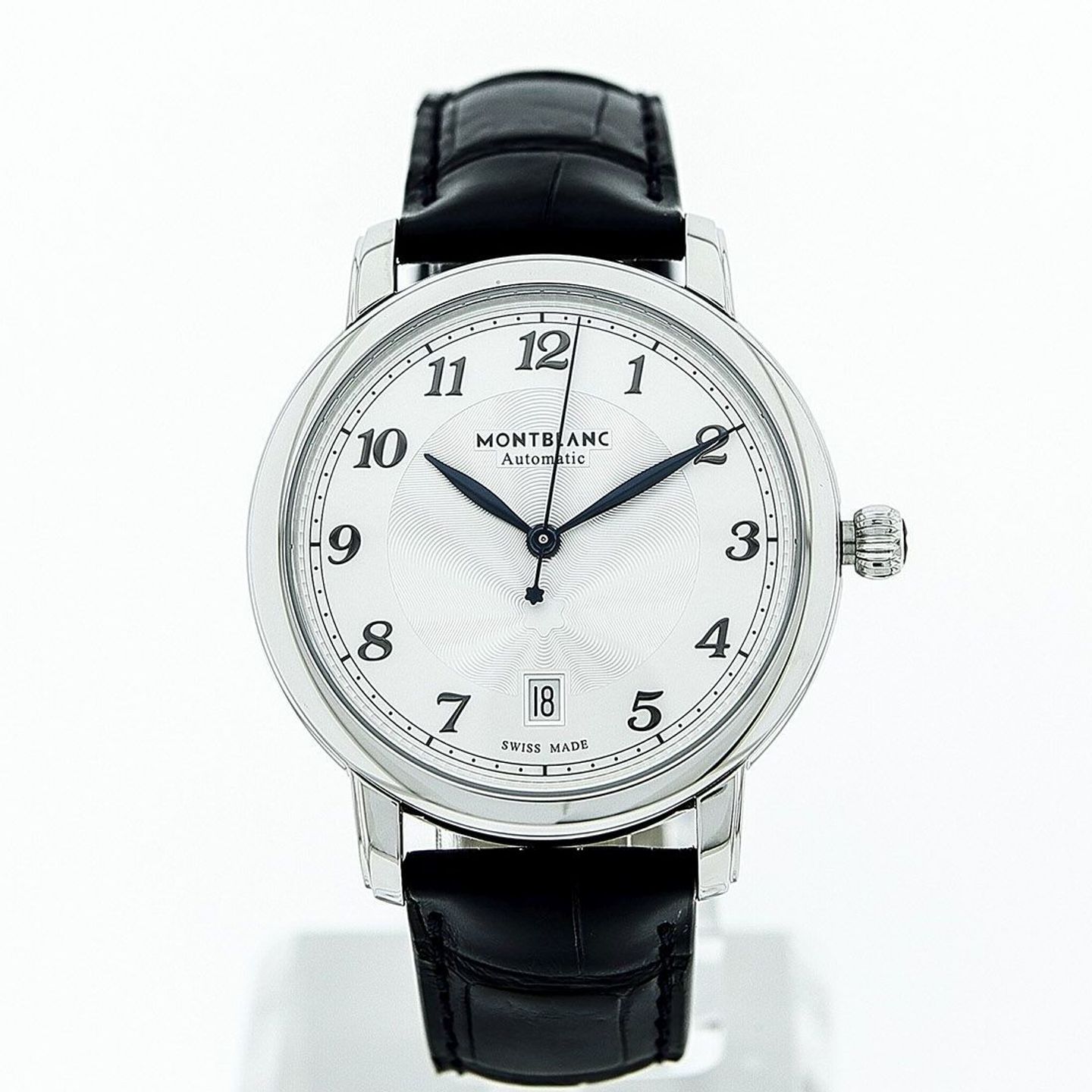 Montblanc Star 117574 (2023) - Silver dial 39 mm Steel case (2/4)