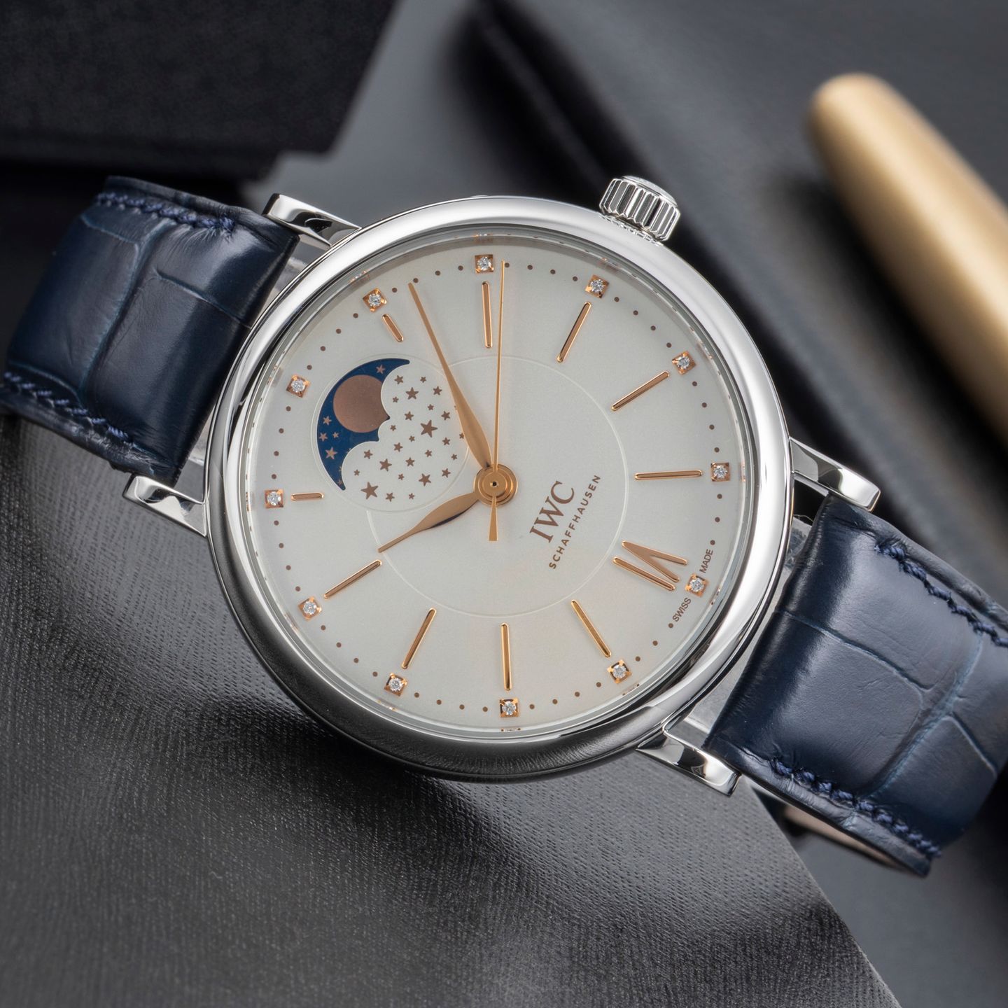 IWC Portofino Automatic IW459011 (Unknown (random serial)) - Silver dial 37 mm Steel case (2/8)