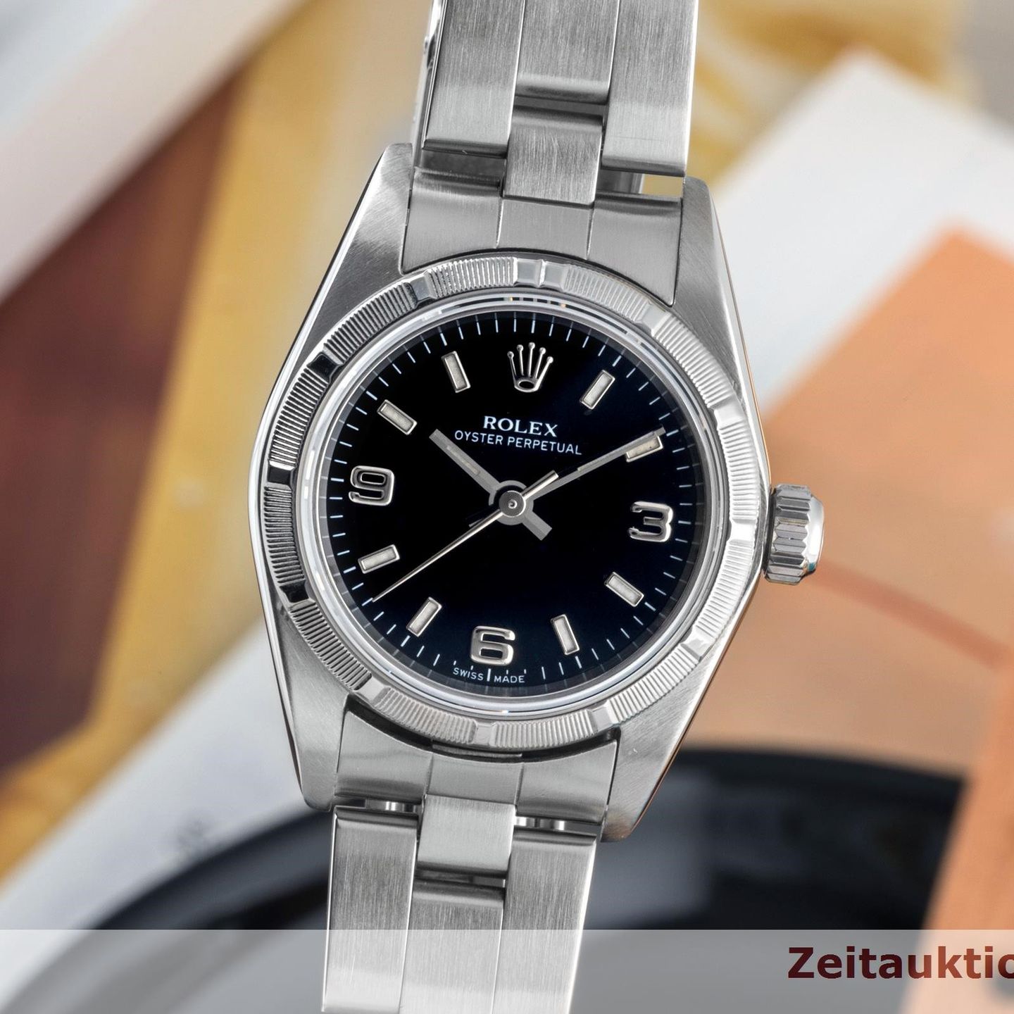 Rolex Oyster Perpetual 76030 (2001) - 26mm Staal (3/8)