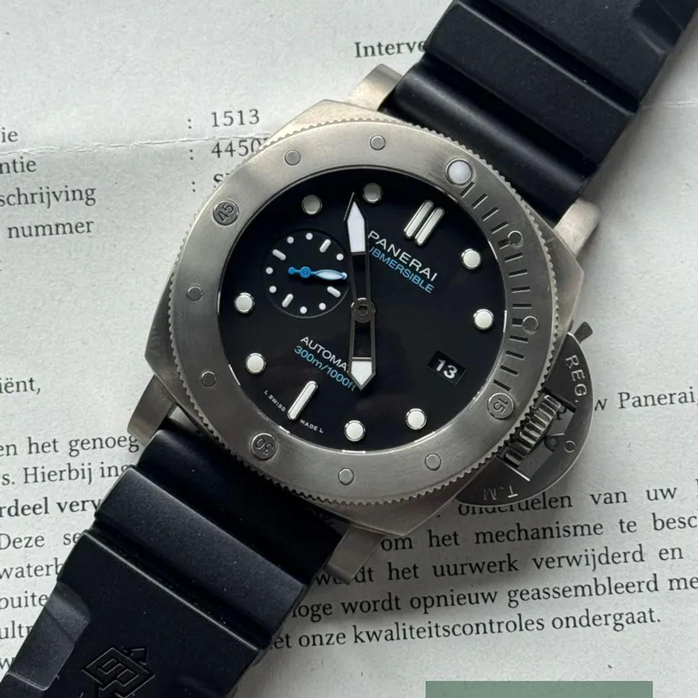 Panerai Luminor Submersible 1950 3 Days Automatic PAM02305 - (7/7)