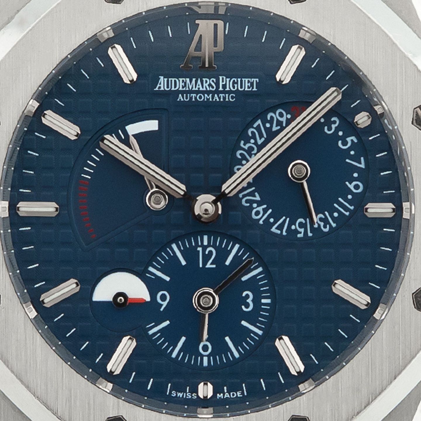Audemars Piguet Royal Oak Dual Time 26120ST.OO.1220ST.02 (2014) - Blue dial 39 mm Steel case (2/5)
