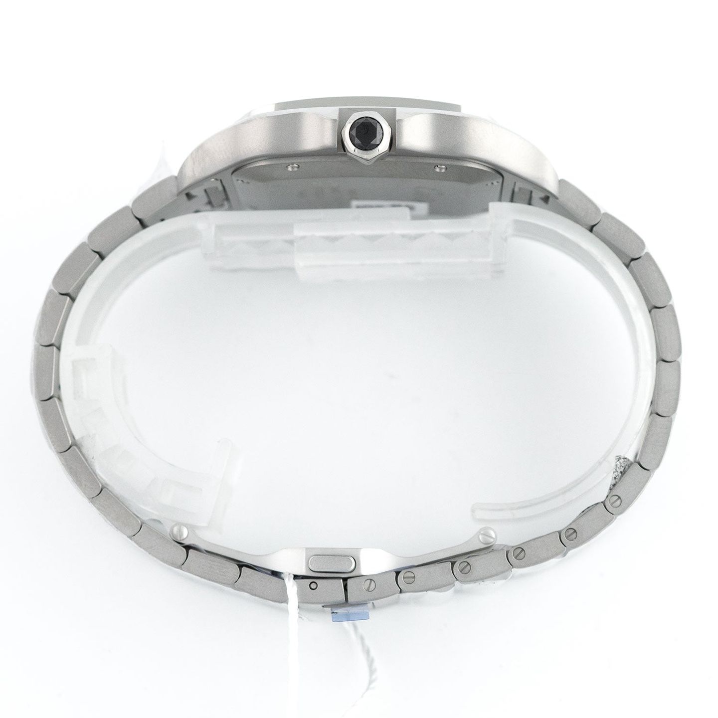 Cartier Santos WSSA0089 (2026) - Wit wijzerplaat 39mm Titanium (4/6)