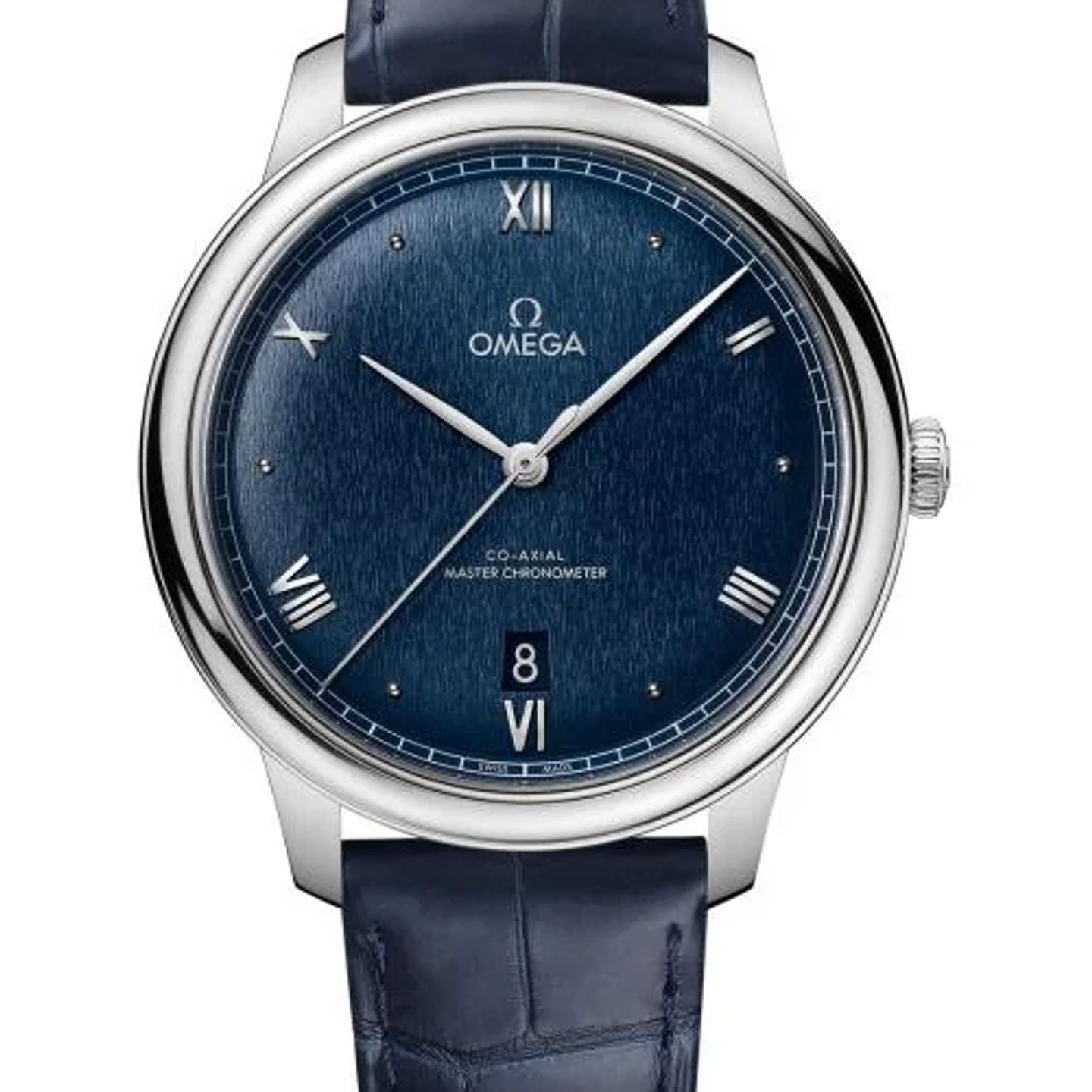 Omega De Ville 434.13.40.20.03.001 (2026) - Blauw wijzerplaat 40mm Staal (1/1)