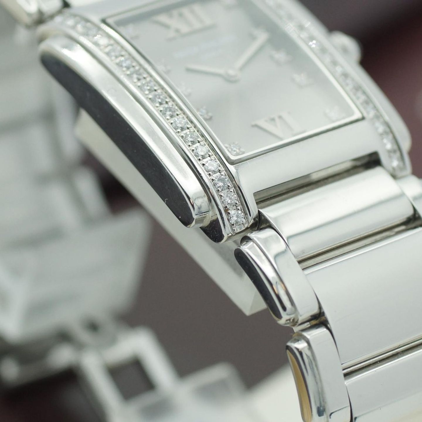 Patek Philippe Twenty~4 4910/10A-010 (2000) - Grijs wijzerplaat 25mm Staal (8/8)