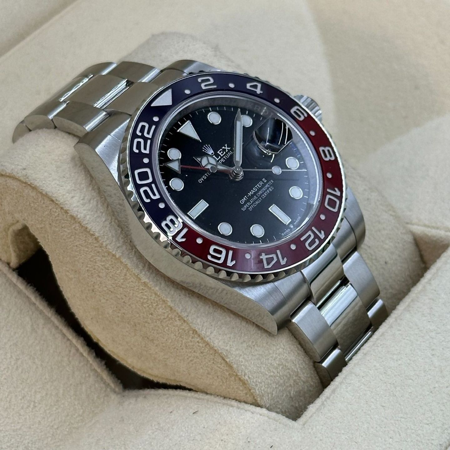 Rolex GMT-Master II 126710BLRO (Onbekend (willekeurig serienummer)) - Zwart wijzerplaat 40mm Staal (7/8)