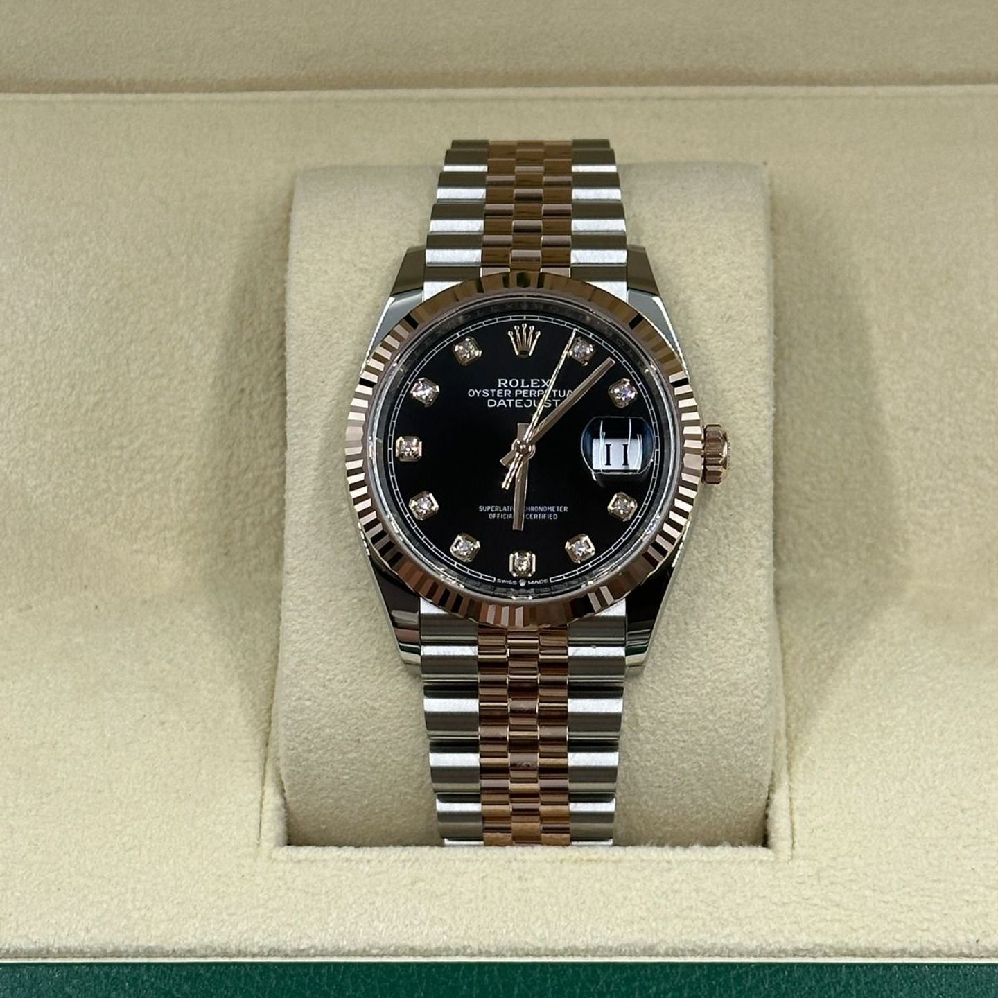 Rolex Datejust 36 126231 (2024) - Zwart wijzerplaat 36mm Staal (5/8)