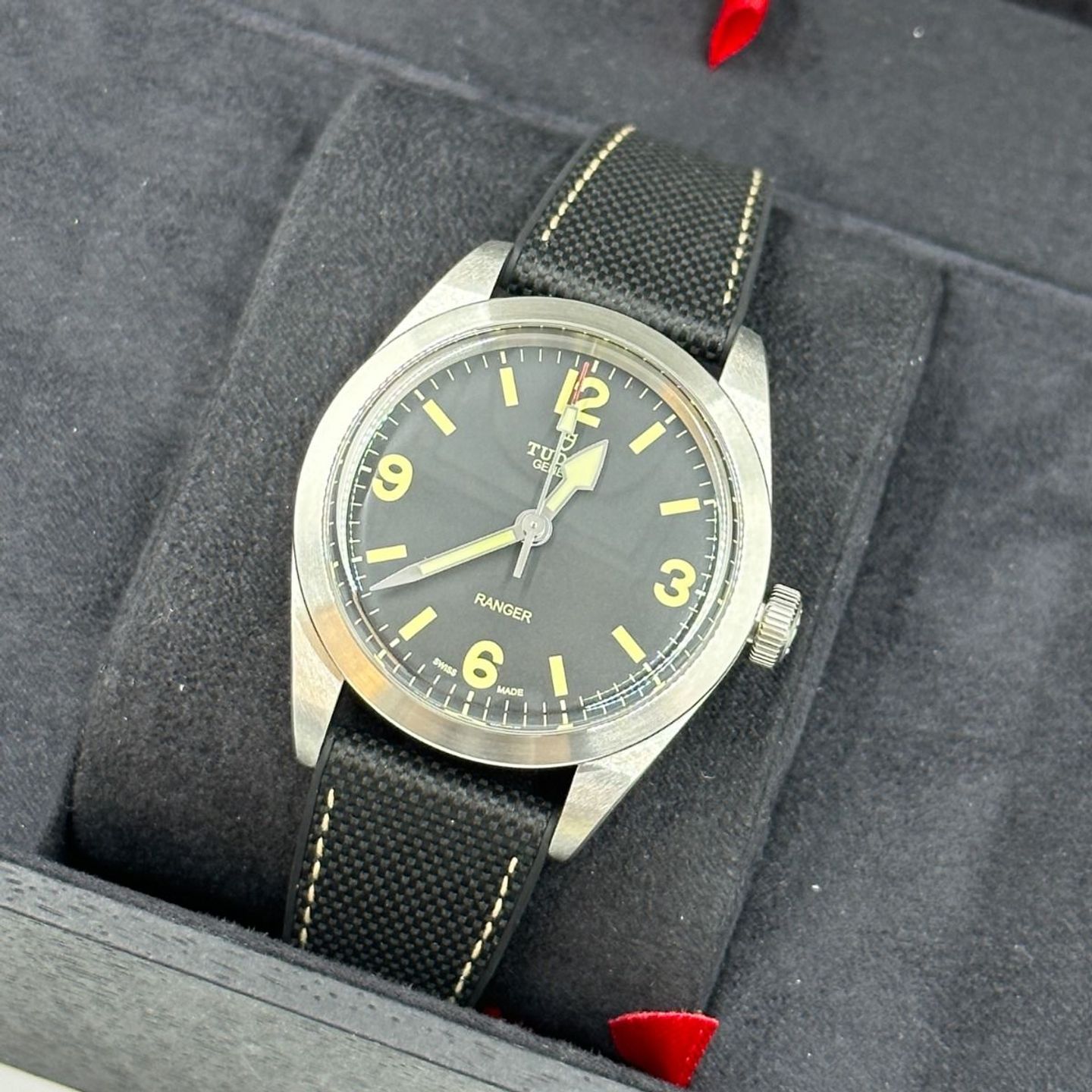 Tudor Ranger 79950-0002 (2024) - Zwart wijzerplaat 39mm Staal (8/8)