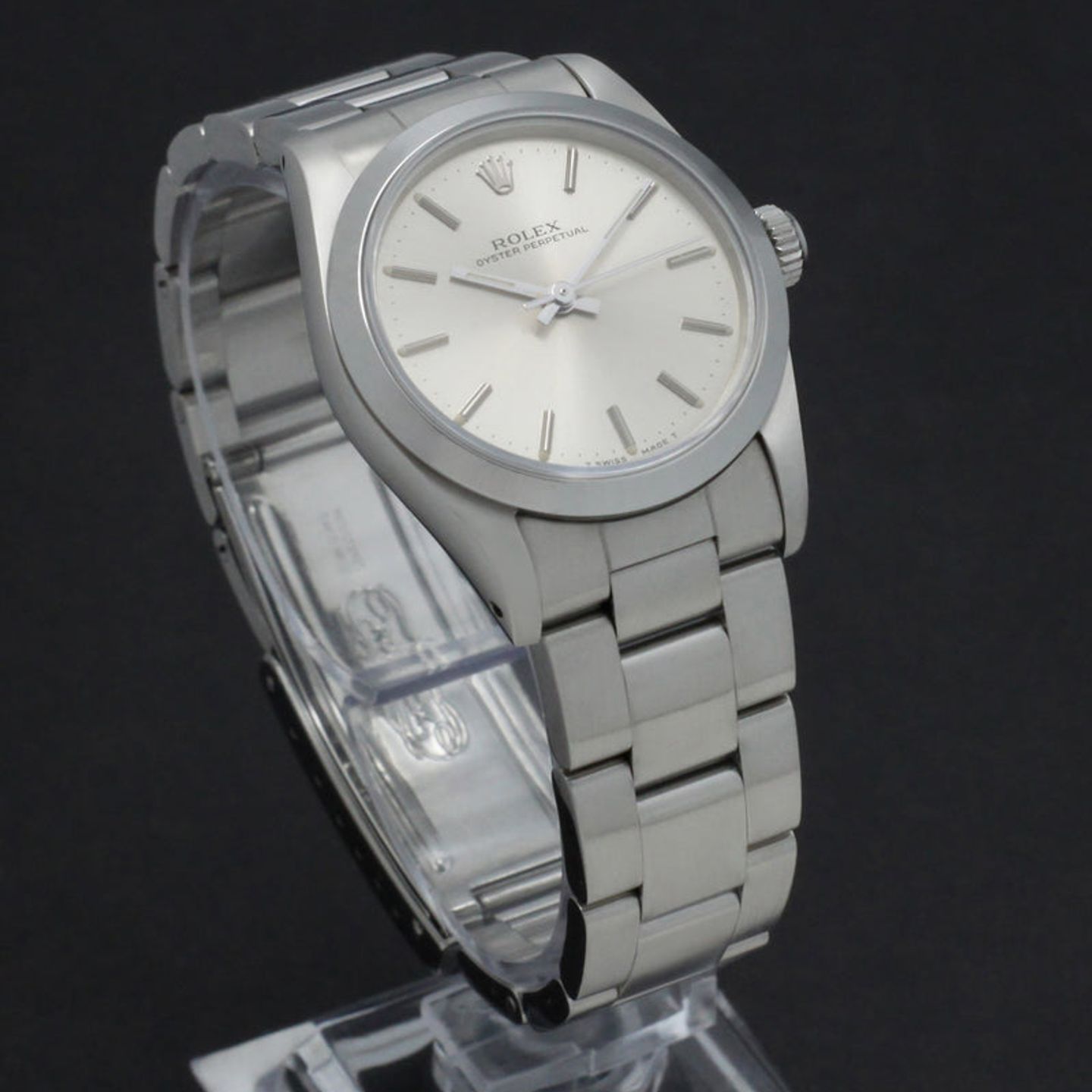 Rolex Oyster Perpetual 31 67480 (1989) - Zilver wijzerplaat 31mm Staal (6/7)