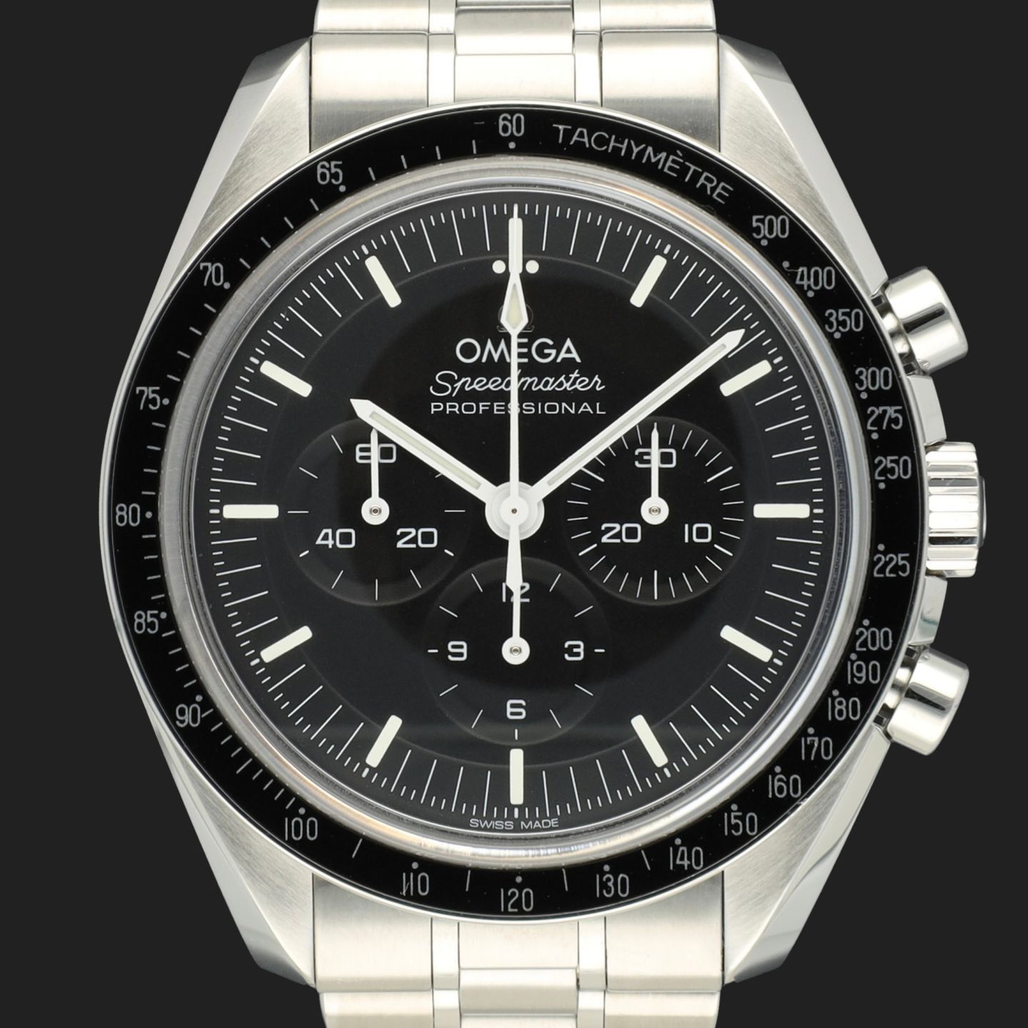 Omega Speedmaster Professional Moonwatch 310.30.42.50.01.002 (2024) - Black dial 42 mm Steel case (3/7)