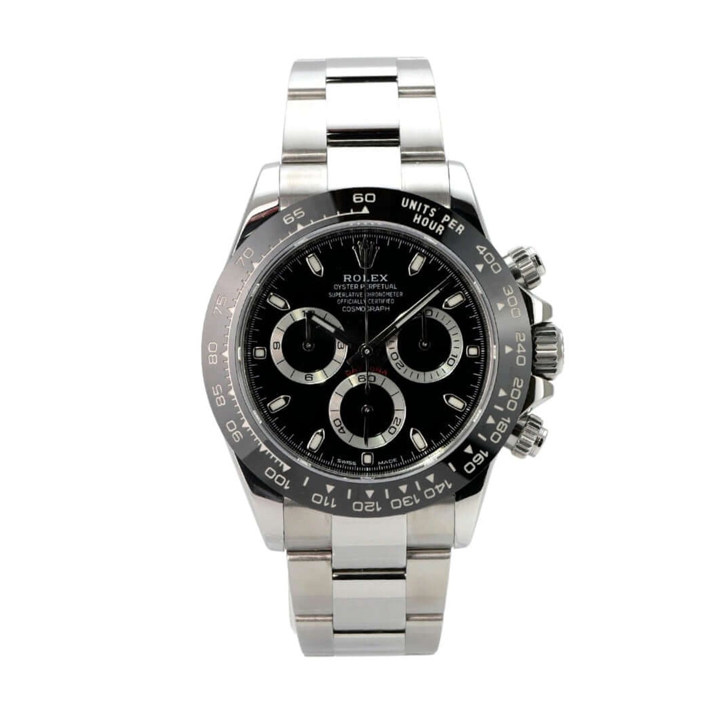 Rolex Daytona 116500LN (2019) - Black dial 40 mm Steel case (2/8)