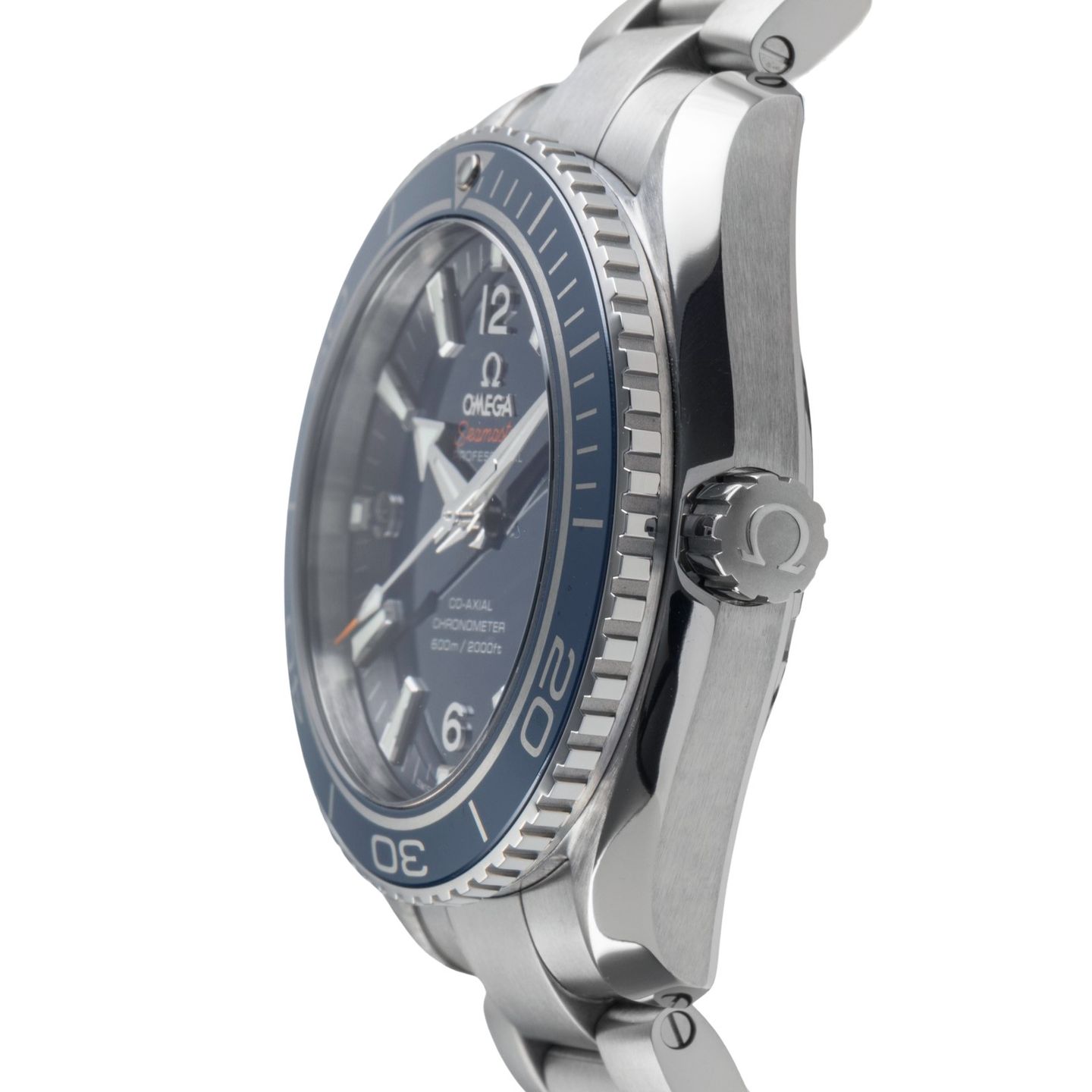 Omega Seamaster Planet Ocean 232.90.42.21.03.001 (Onbekend (willekeurig serienummer)) - Blauw wijzerplaat 42mm Titanium (6/8)