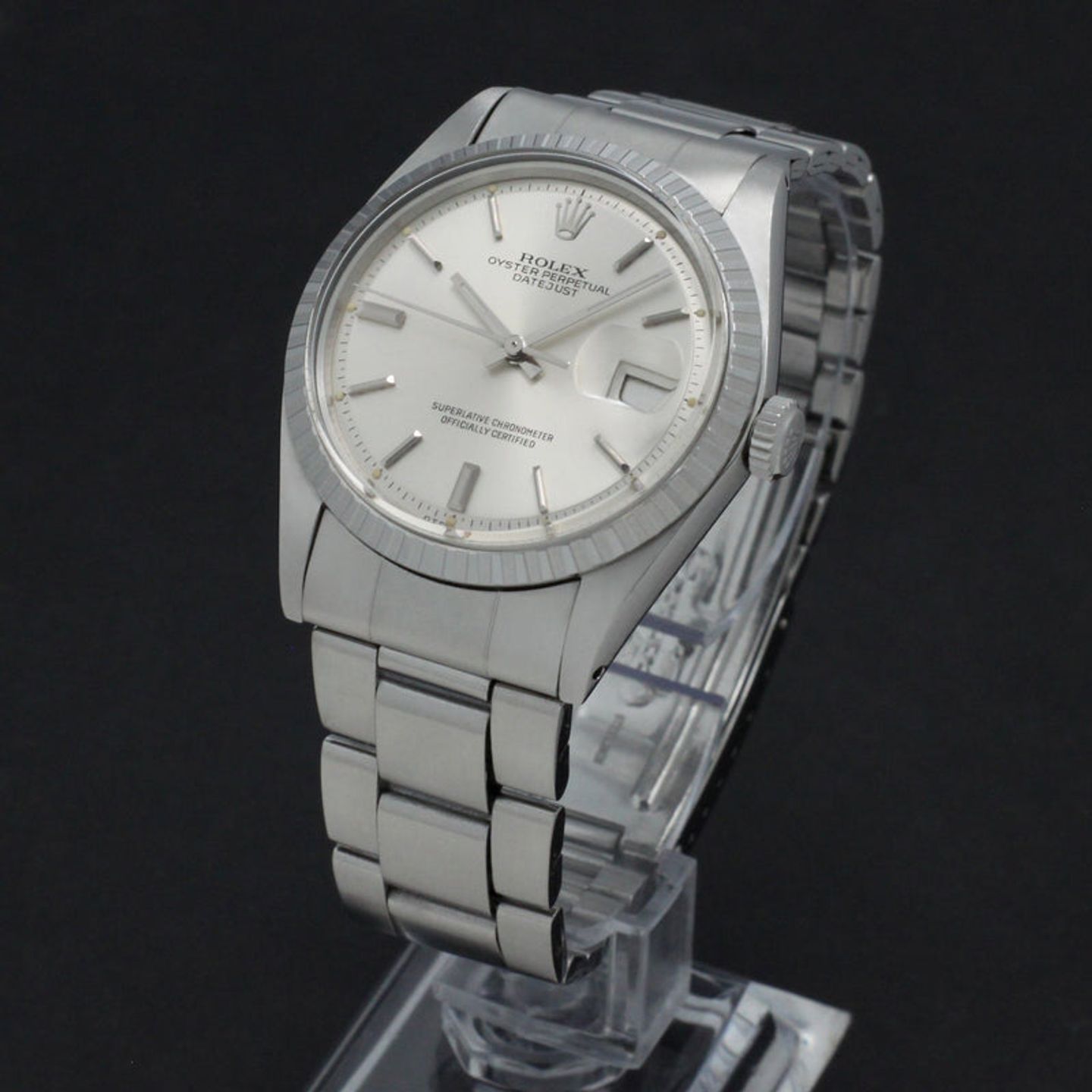 Rolex Datejust 1603 (1974) - Silver dial 36 mm Steel case (2/6)