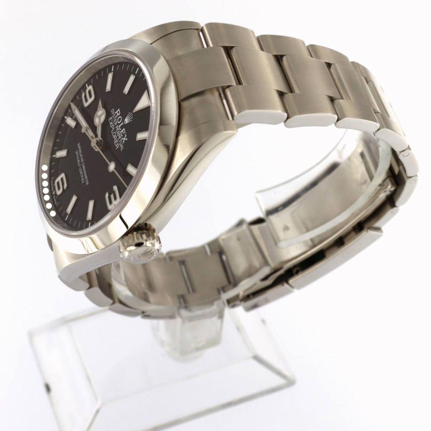 Rolex Explorer 224270 (2024) - Black dial 40 mm Steel case (2/7)