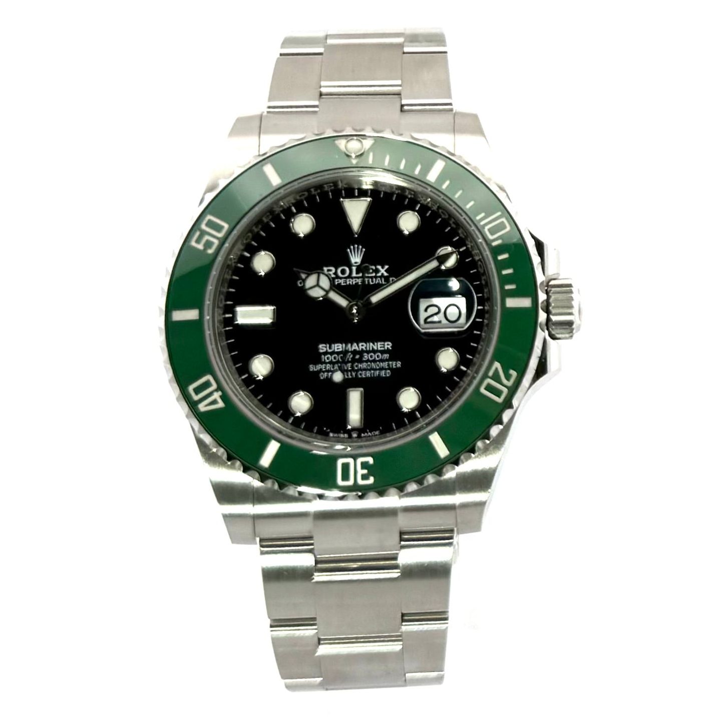 Rolex Submariner Date 126610LV (2022) - Zwart wijzerplaat 41mm Staal (1/7)