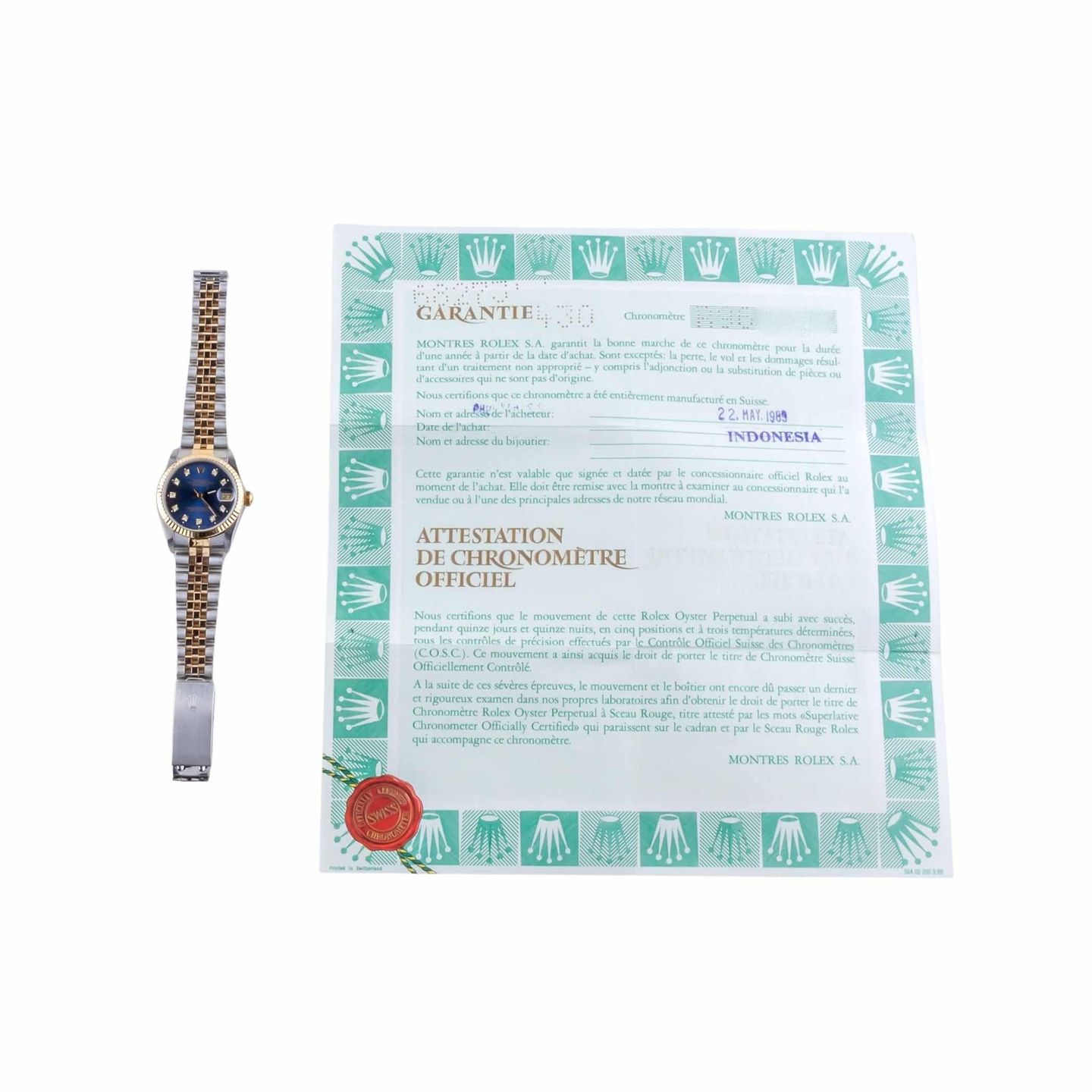 Rolex Datejust 31 68273 - (8/8)
