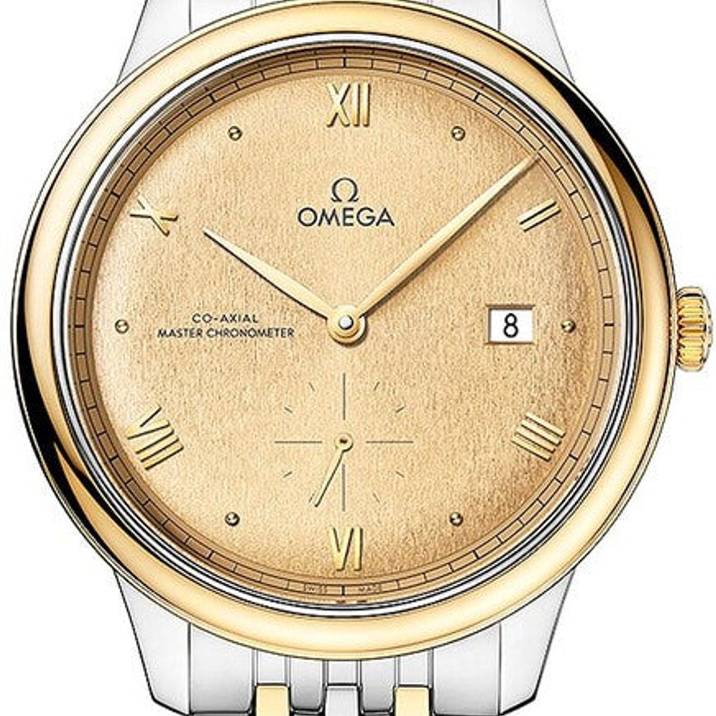 Omega De Ville 434.20.41.20.08.001 (2026) - Champagne dial 41 mm Gold/Steel case (1/1)