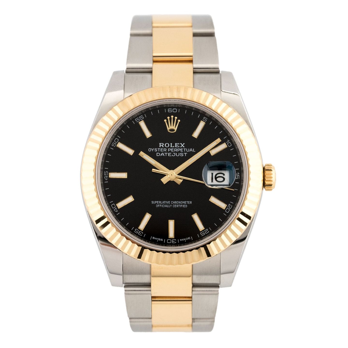 Rolex Datejust 41 126333 (2016) - 41mm Goud/Staal (1/5)