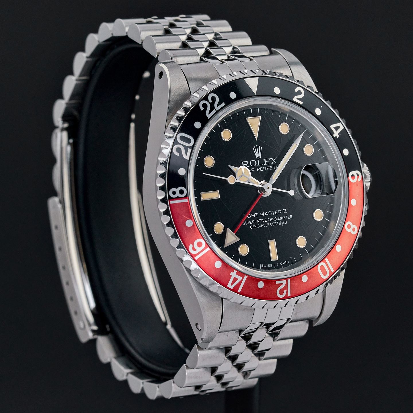 Rolex GMT-Master II 16760 (1984) - Zwart wijzerplaat 40mm Staal (5/8)