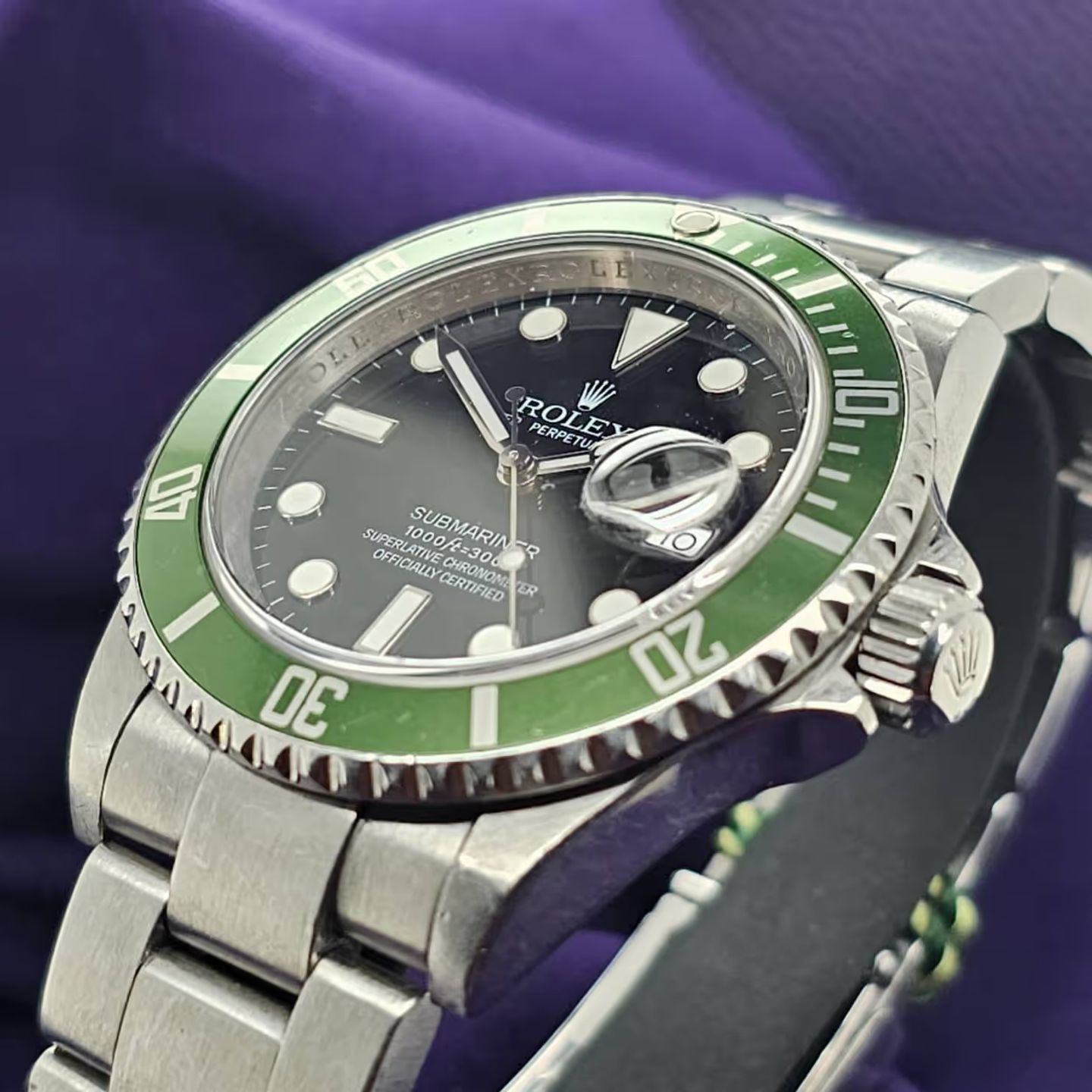 Rolex Submariner Date 16610LV (2008) - Black dial 40 mm Steel case (4/4)