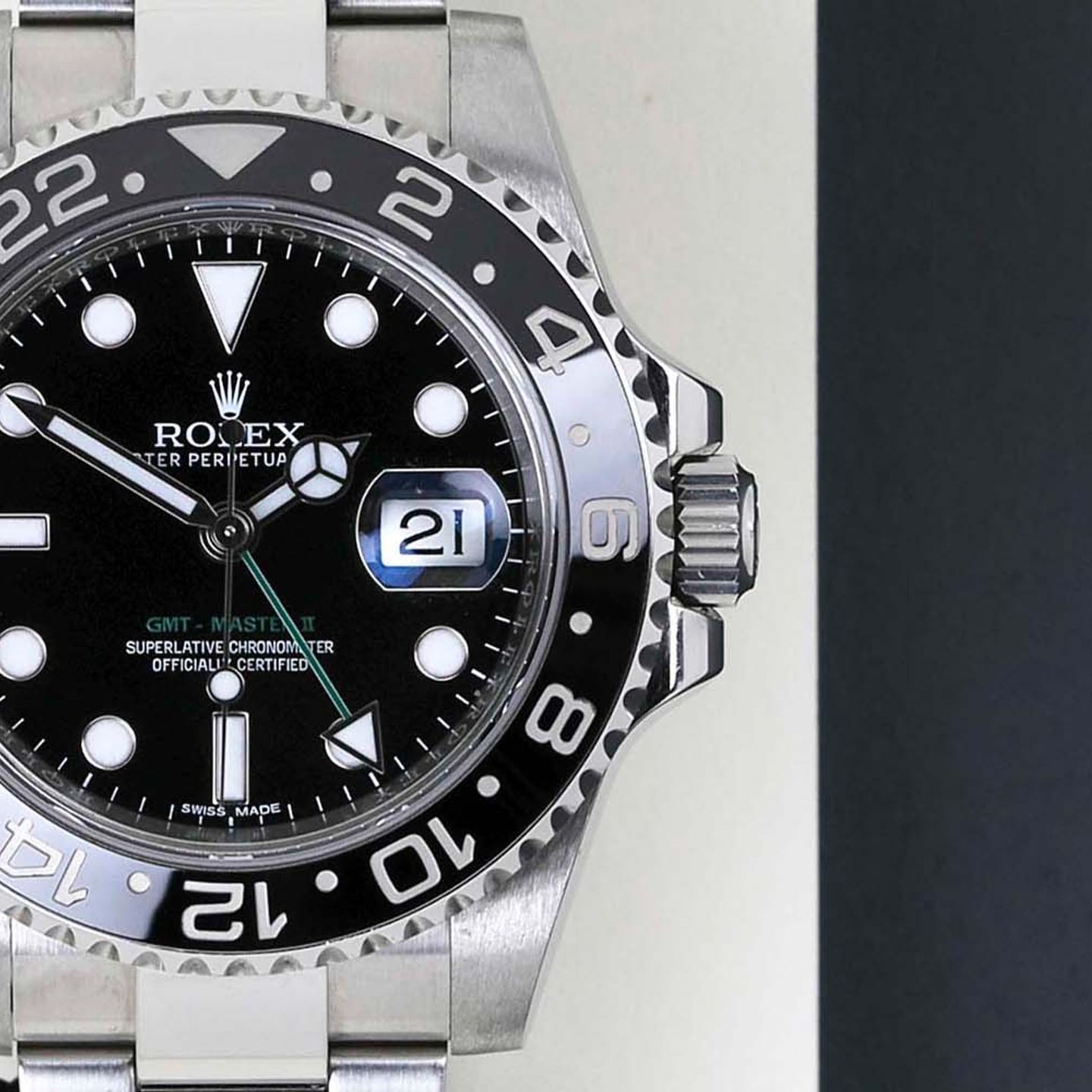 Rolex GMT-Master II 116710LN (2015) - Black dial 40 mm Steel case (5/8)