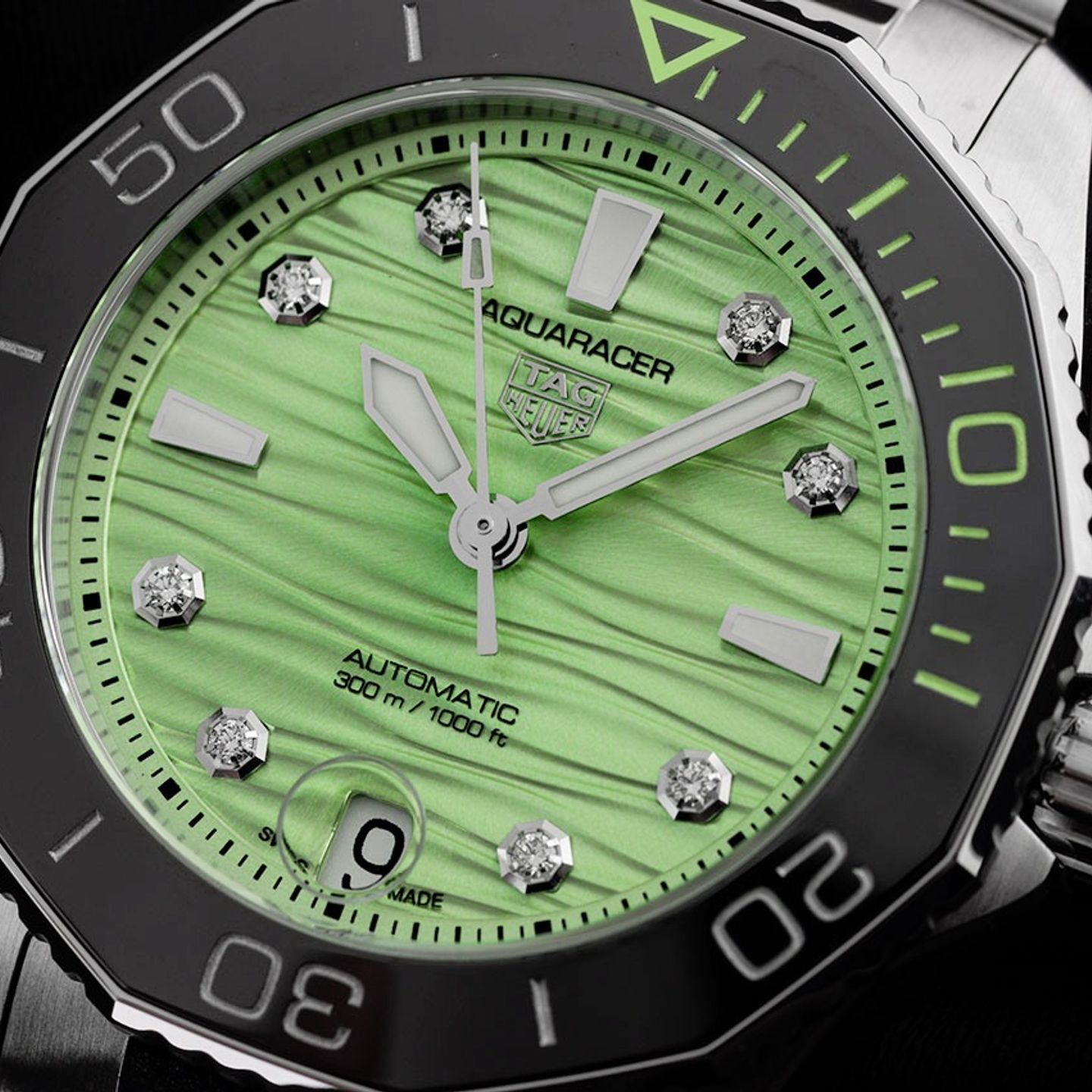 TAG Heuer Unknown WBP231L.BA0618 (2025) - Green dial 36 mm Steel case (3/7)