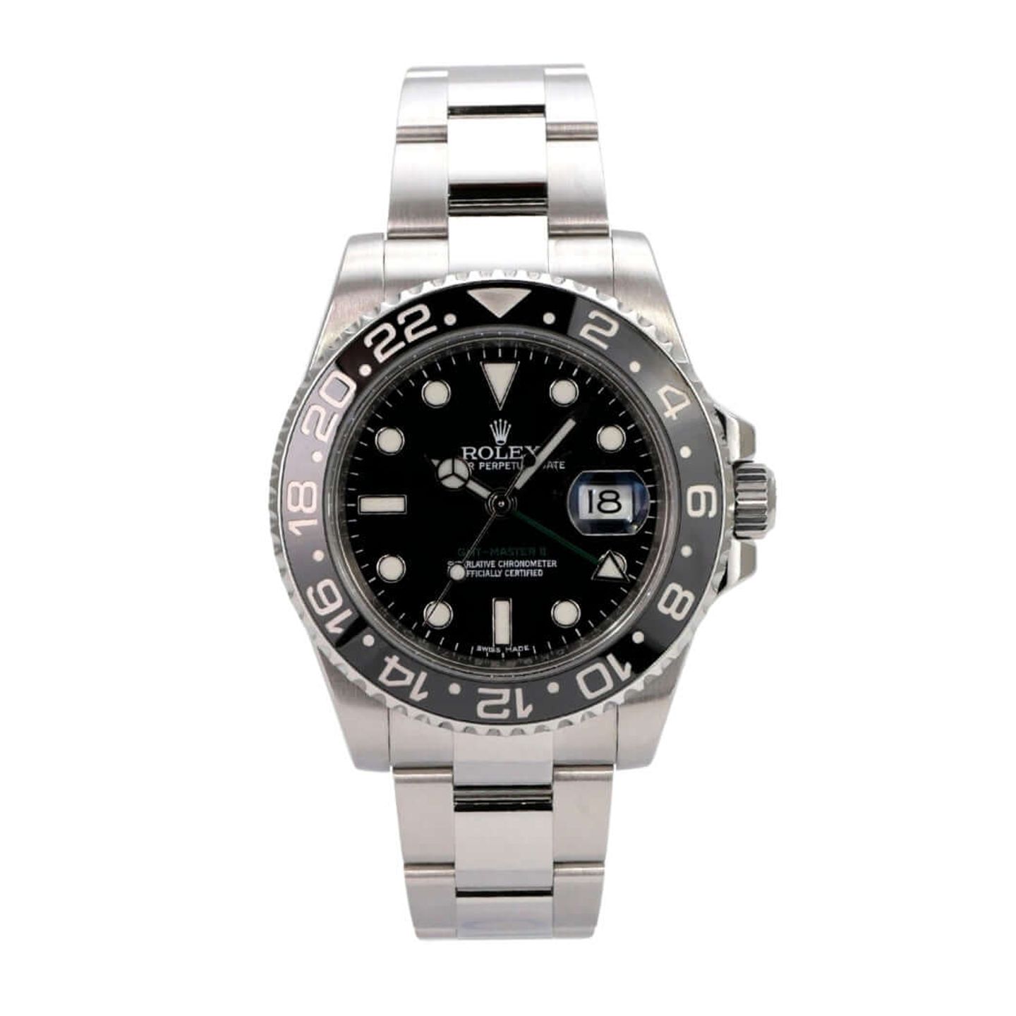 Rolex GMT-Master II 116710LN (2014) - Black dial 40 mm Steel case (2/8)