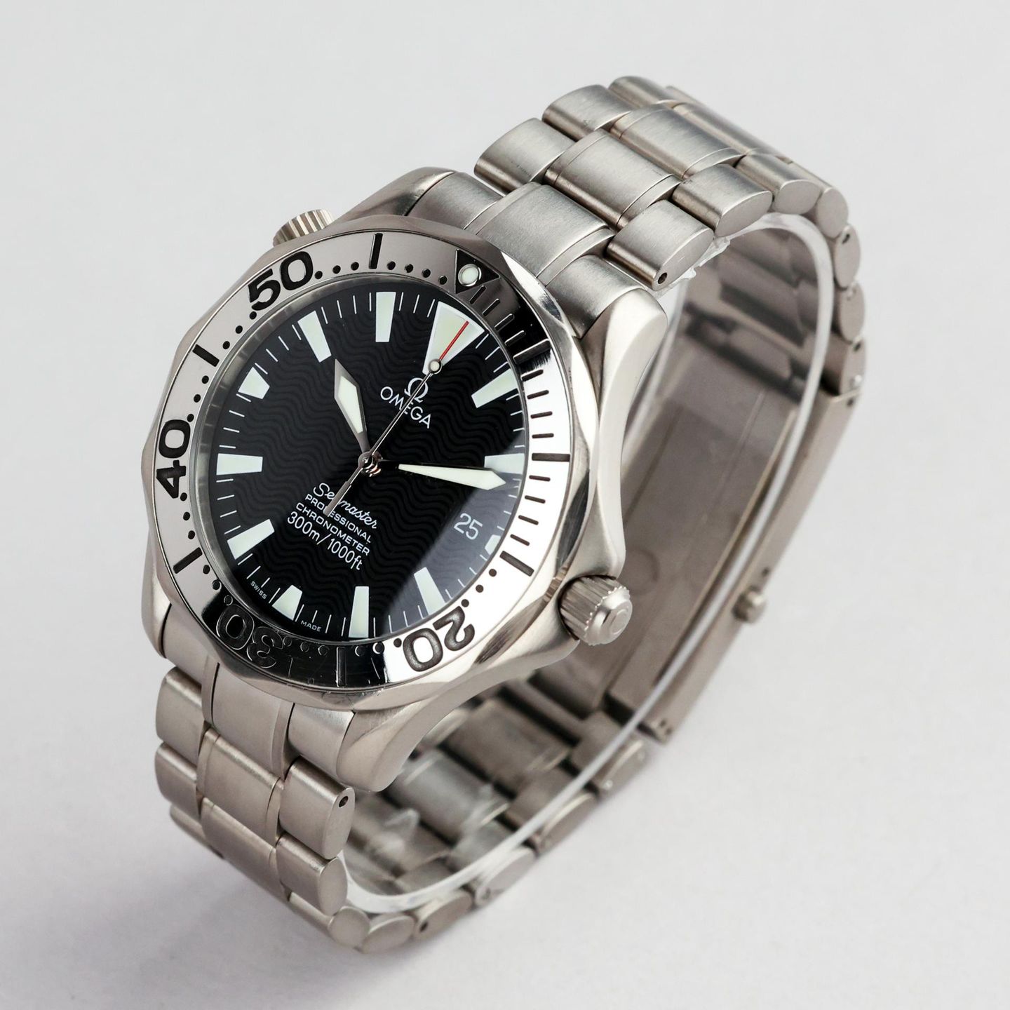 Omega Seamaster 2231.50 (Onbekend (willekeurig serienummer)) - Zwart wijzerplaat 41mm Titanium (5/8)