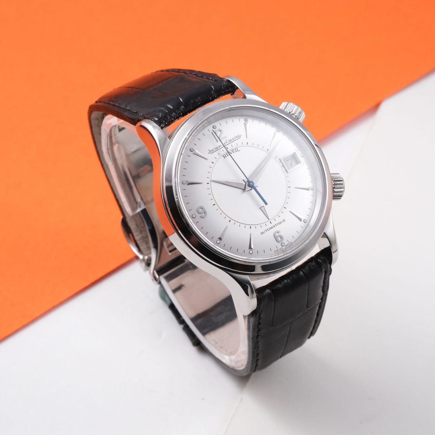 Jaeger-LeCoultre Master Memovox 141.8.97 (2000) - Silver dial 39 mm Steel case (4/8)