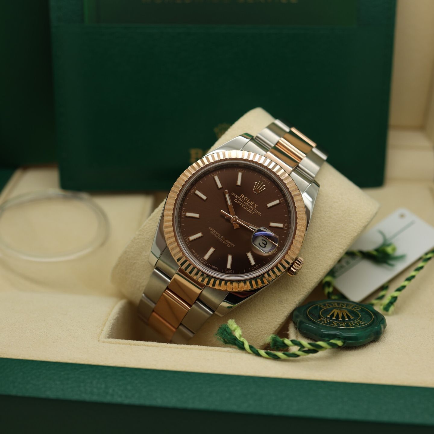Rolex Datejust 41 126331 (2018) - 41 mm Gold/Steel case (7/7)