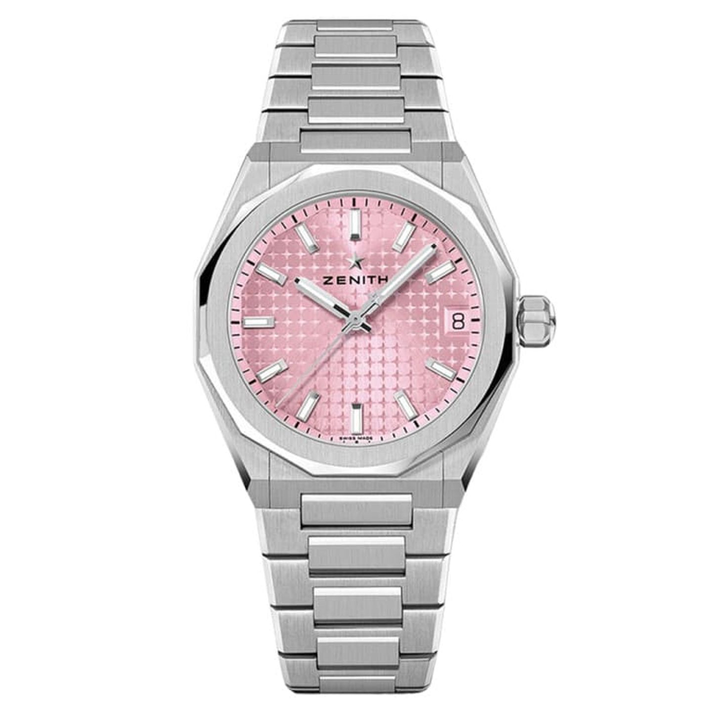 Zenith Defy Skyline 03.9400.670/18.I001 (2024) - Roze wijzerplaat 36mm Staal (1/1)