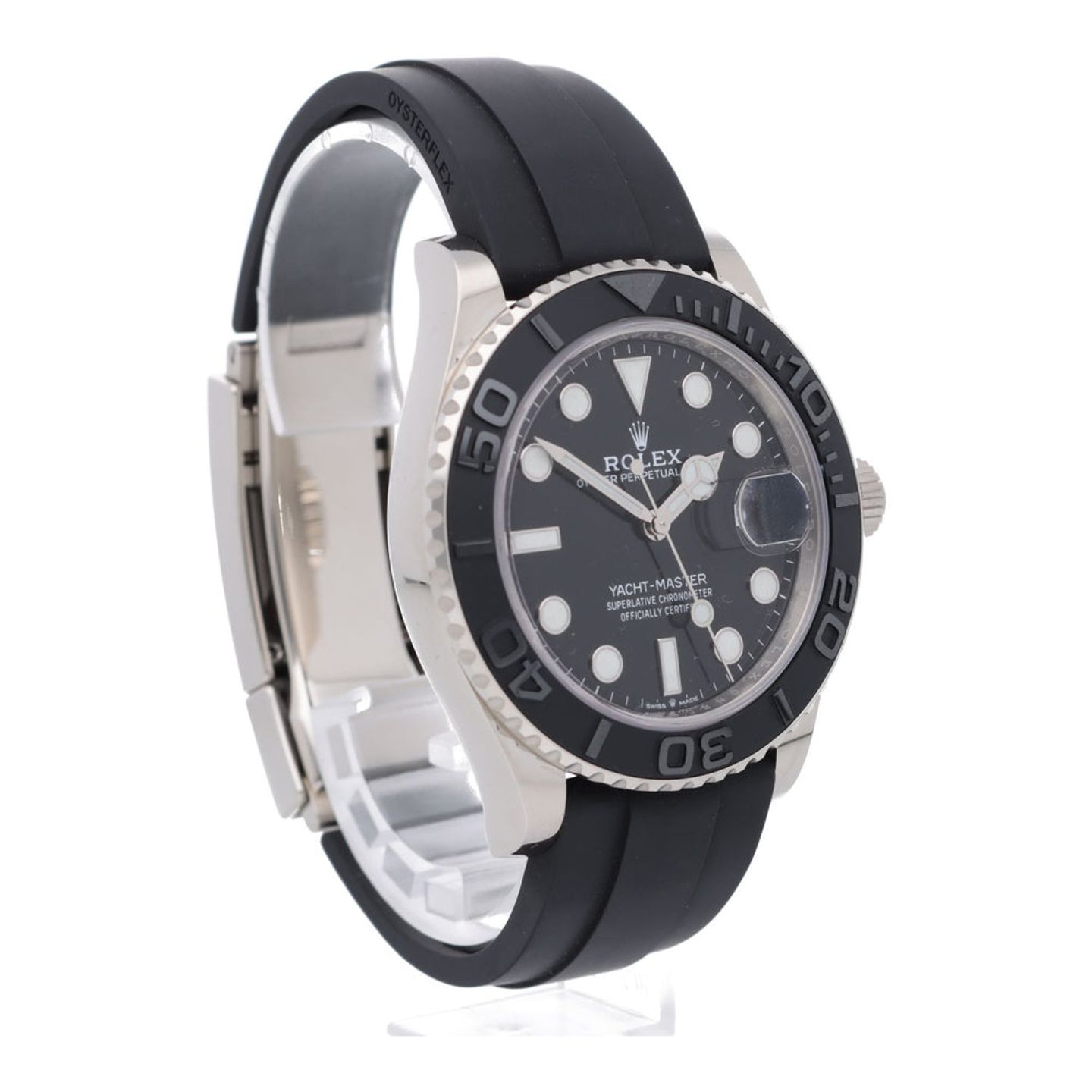 Rolex Yacht-Master 42 226659 (2025) - Black dial 42 mm White Gold case (7/7)
