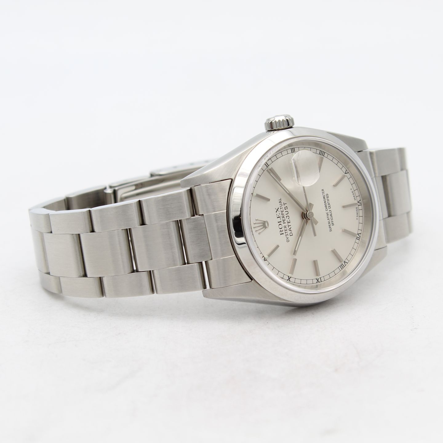 Rolex Datejust 36 16200 (1999) - Silver dial 36 mm Steel case (5/8)