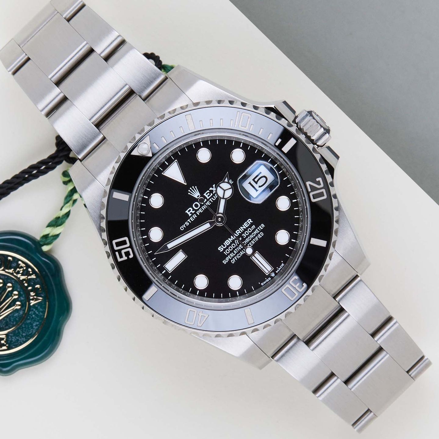Rolex Submariner Date 126610LN (2025) - Zwart wijzerplaat 41mm Staal (1/8)