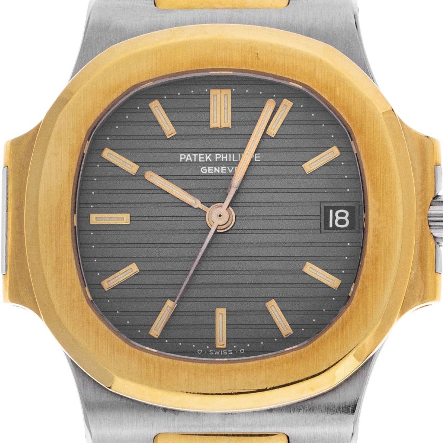 Patek Philippe Golden Ellipse 5738/1R-001 (1988) - Black dial 35 mm Rose Gold case (1/8)