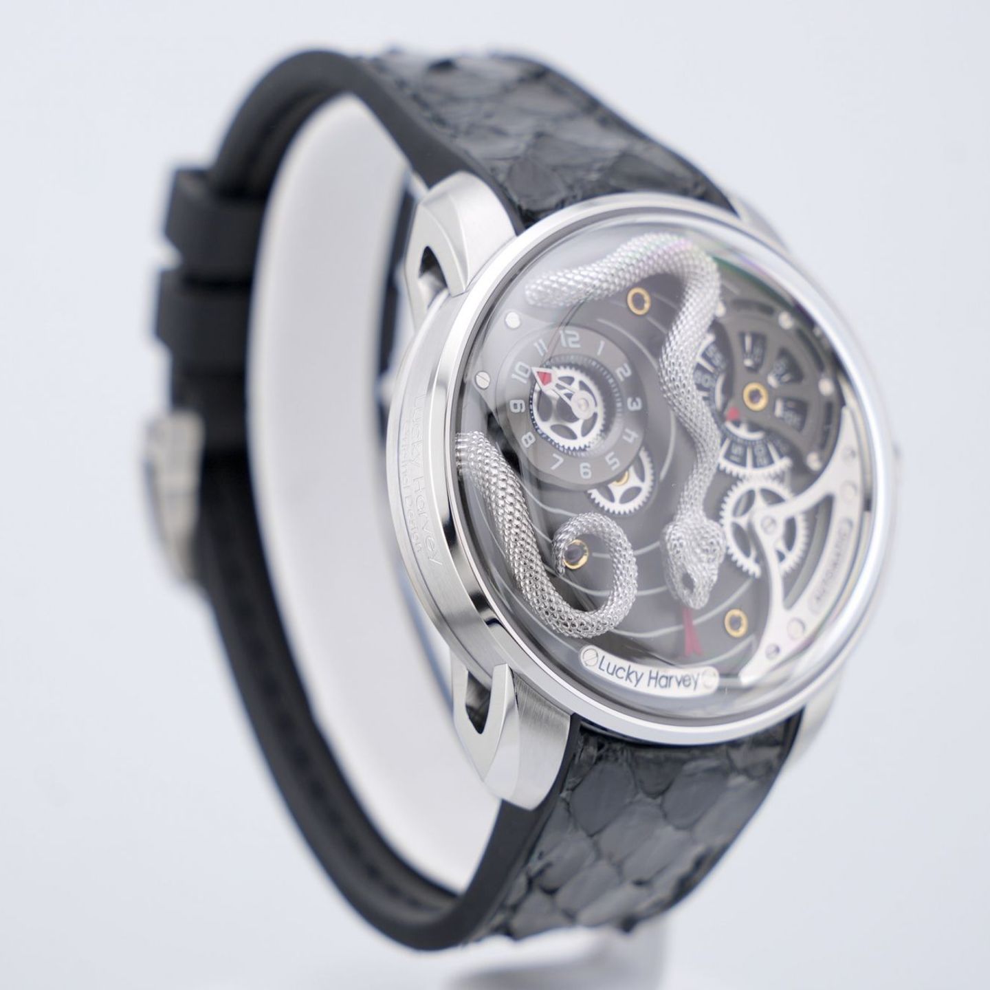 Lucky harvey Unknown Silver Snake (2025) - Black dial 43 mm Steel case (8/8)