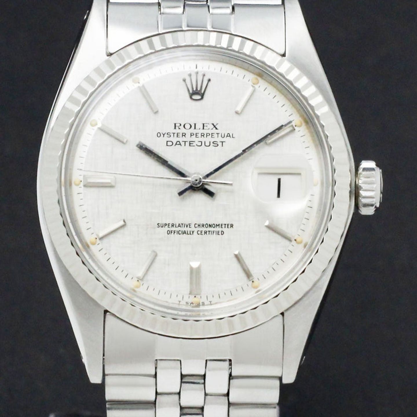 Rolex Datejust 1601 (1973) - Silver dial 36 mm Steel case (1/7)