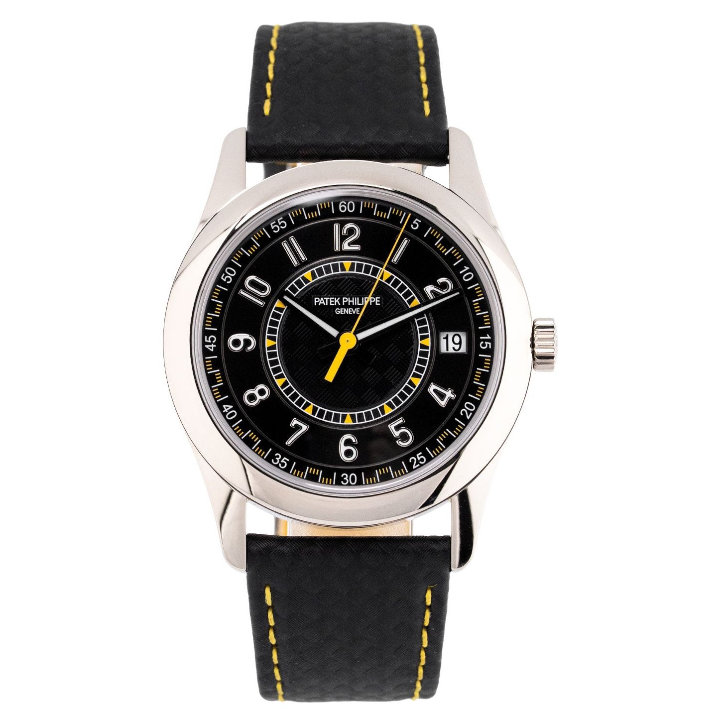 Patek Philippe Calatrava 6007G-011 (2023) - Black dial 40 mm White Gold case (1/8)