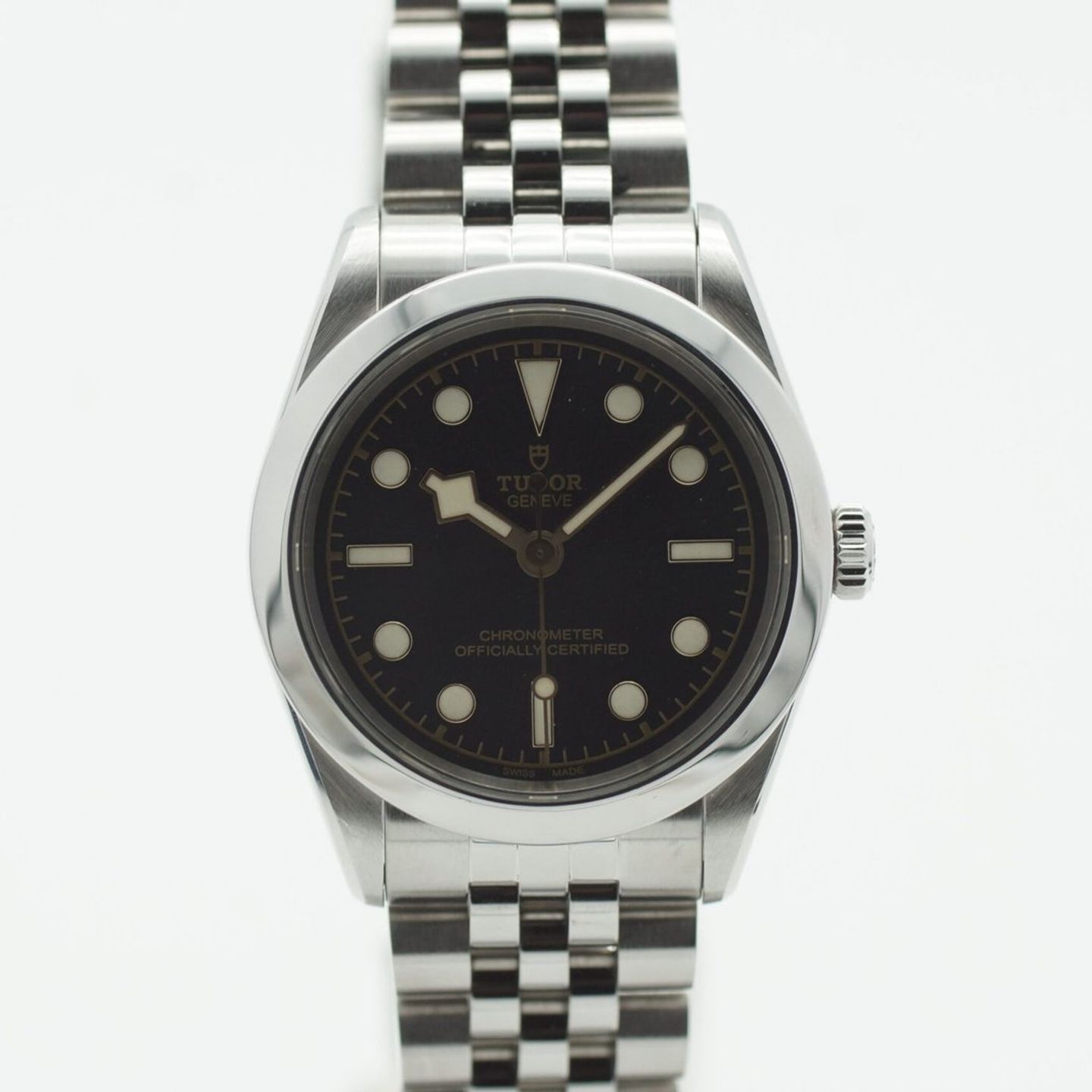 Tudor Black Bay 79600 (2023) - Black dial 31 mm Steel case (3/8)