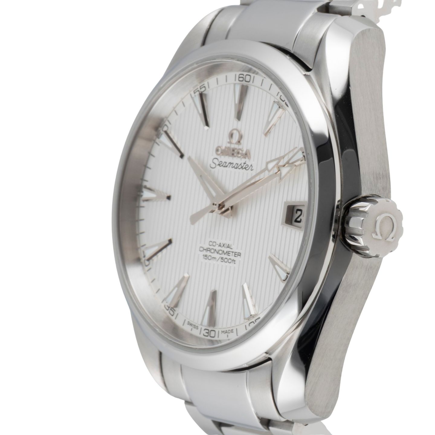 Omega Seamaster Aqua Terra 231.13.39.21.02.001 (Onbekend (willekeurig serienummer)) - Zilver wijzerplaat 39mm Staal (6/8)