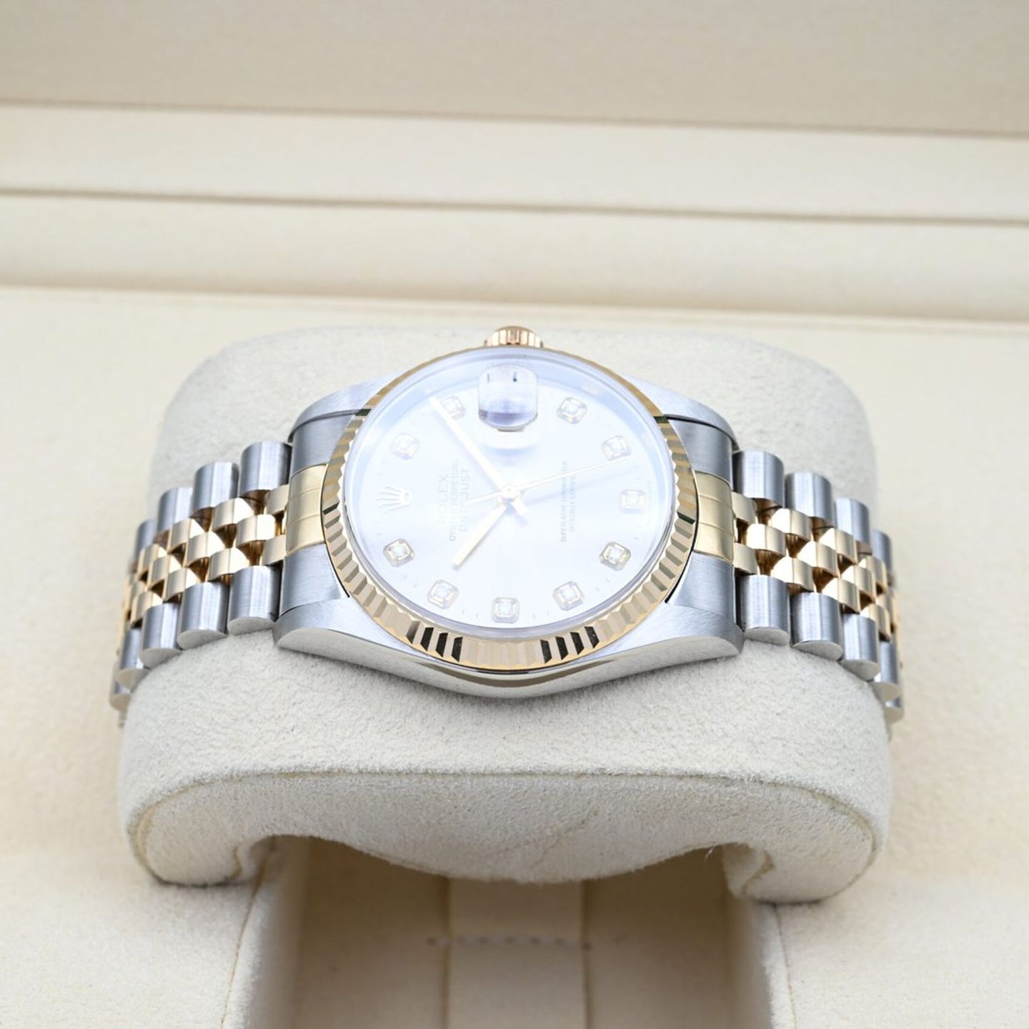 Rolex Datejust 36 16233 (2002) - 36mm Goud/Staal (3/7)
